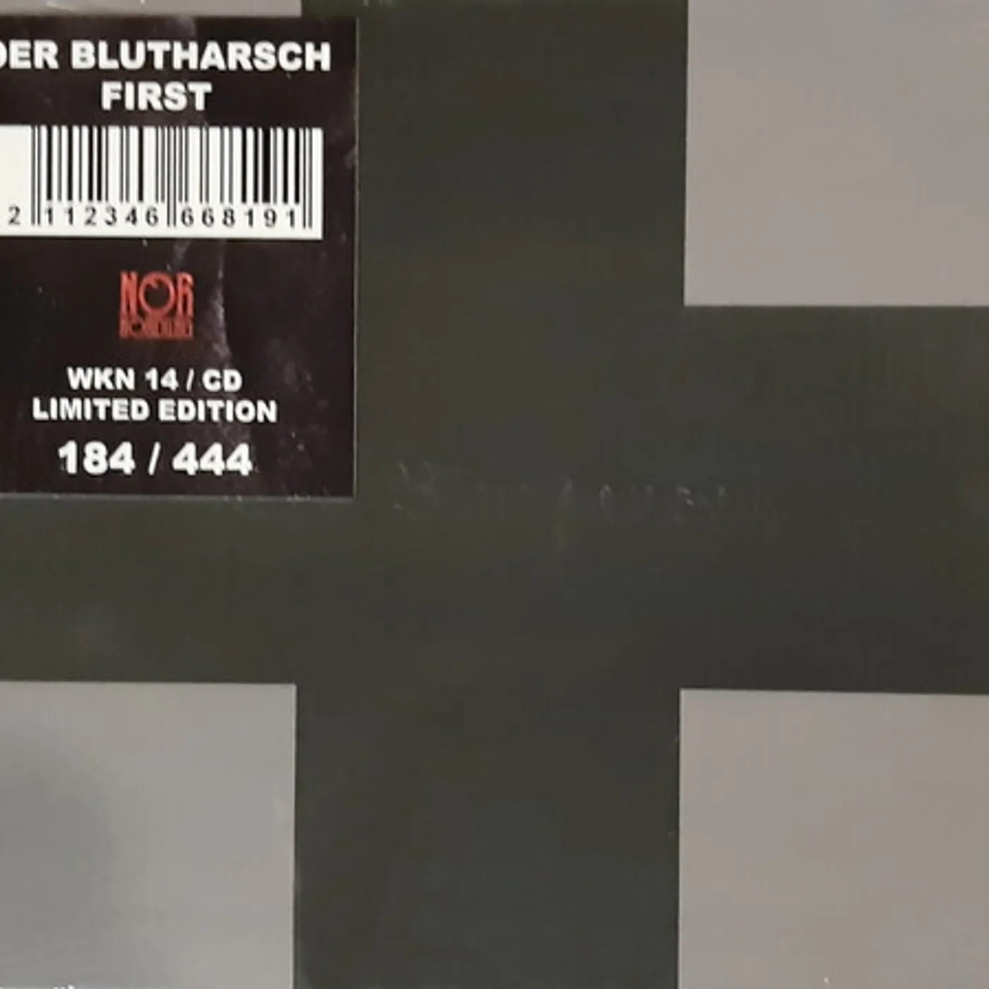 Der Blutharsch FIRST CD