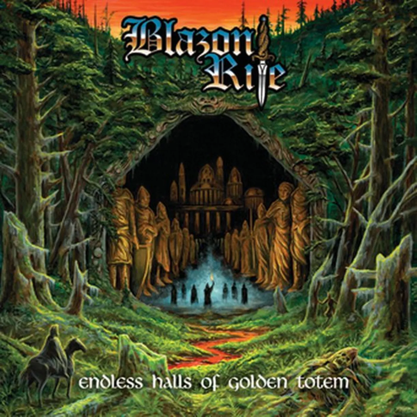 Blazon Rite Endless Halls of Golden Totem Vinyl Record