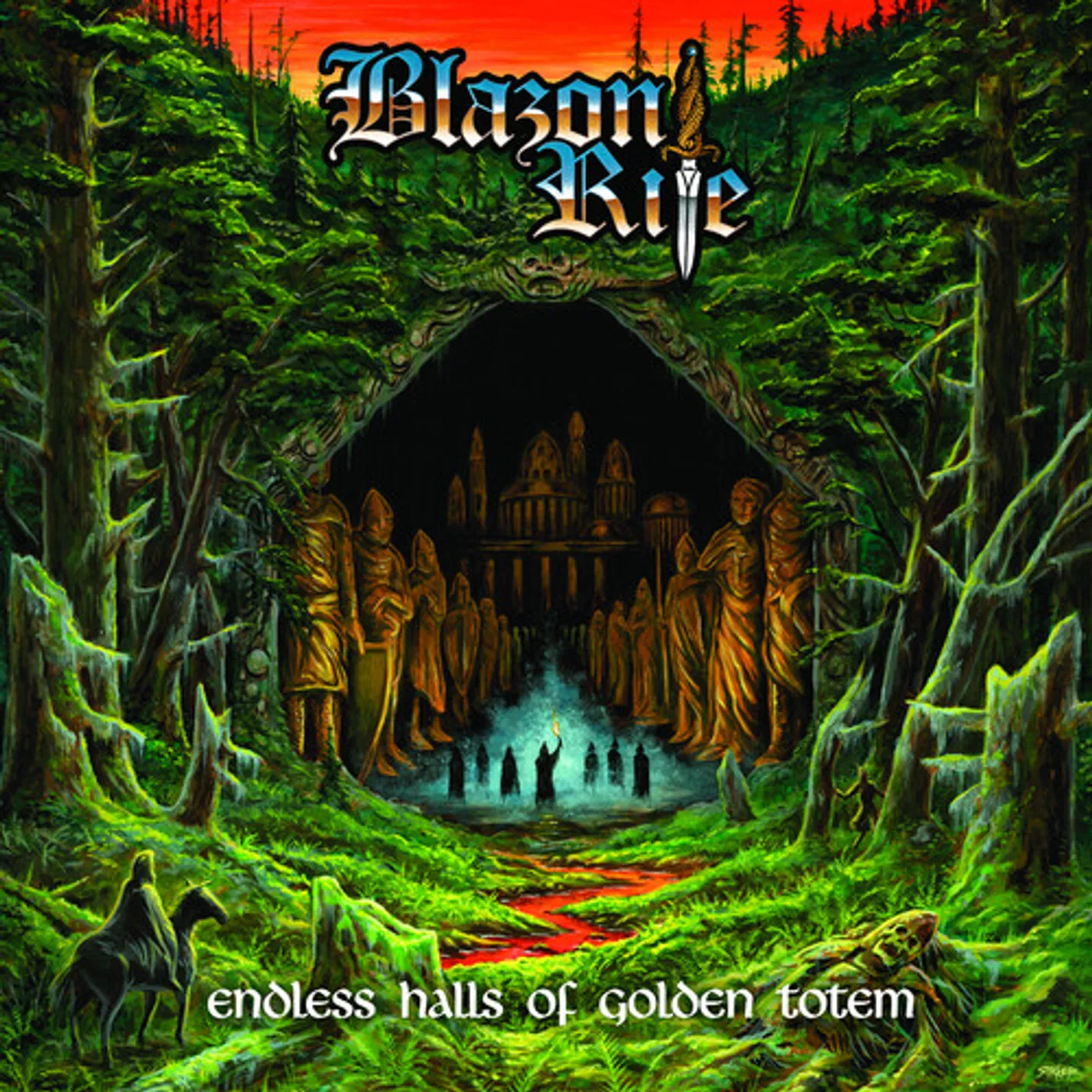 Blazon Rite ENDLESS HALLS OF GOLDEN TOTEM CD