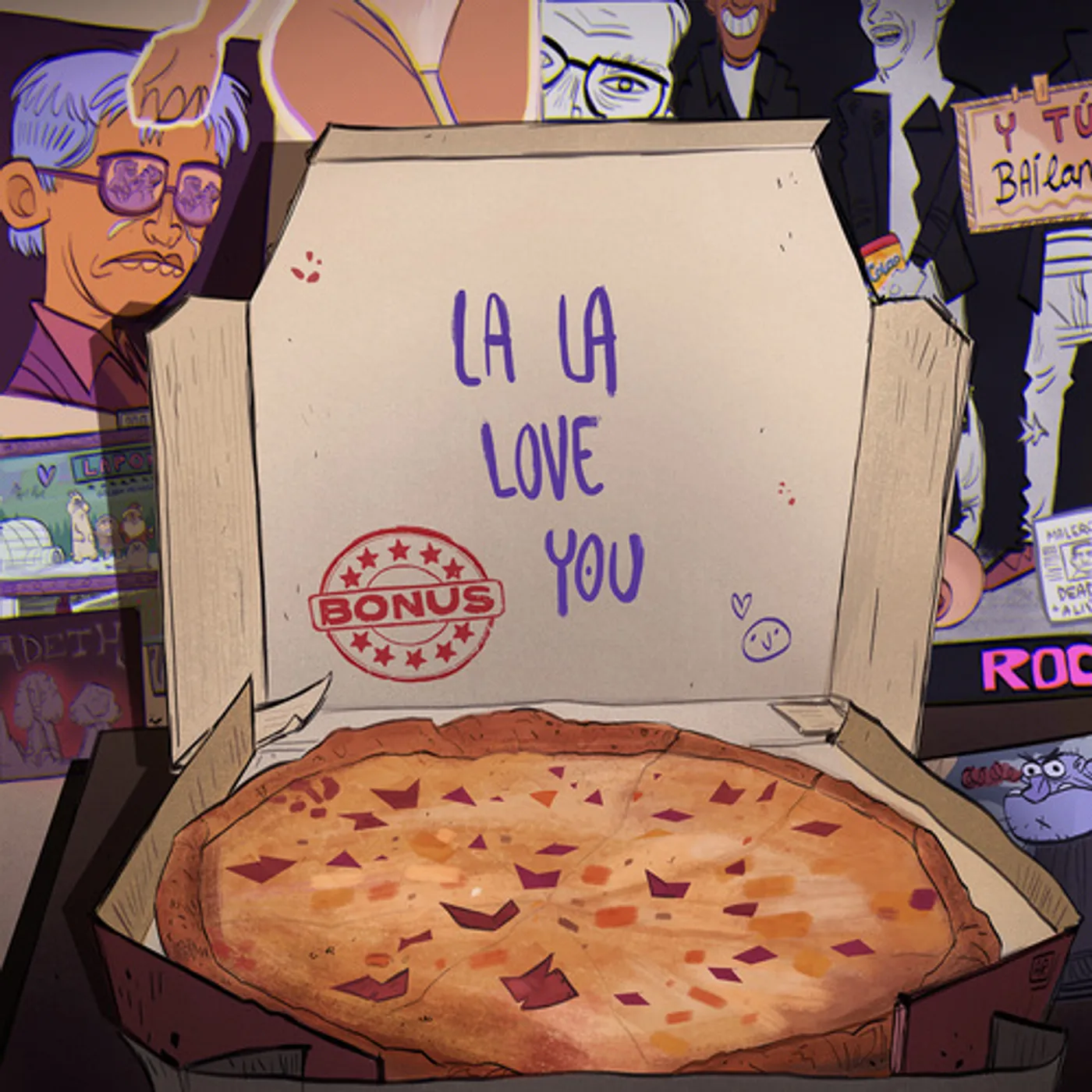 La la Love You Bonus Vinyl Record