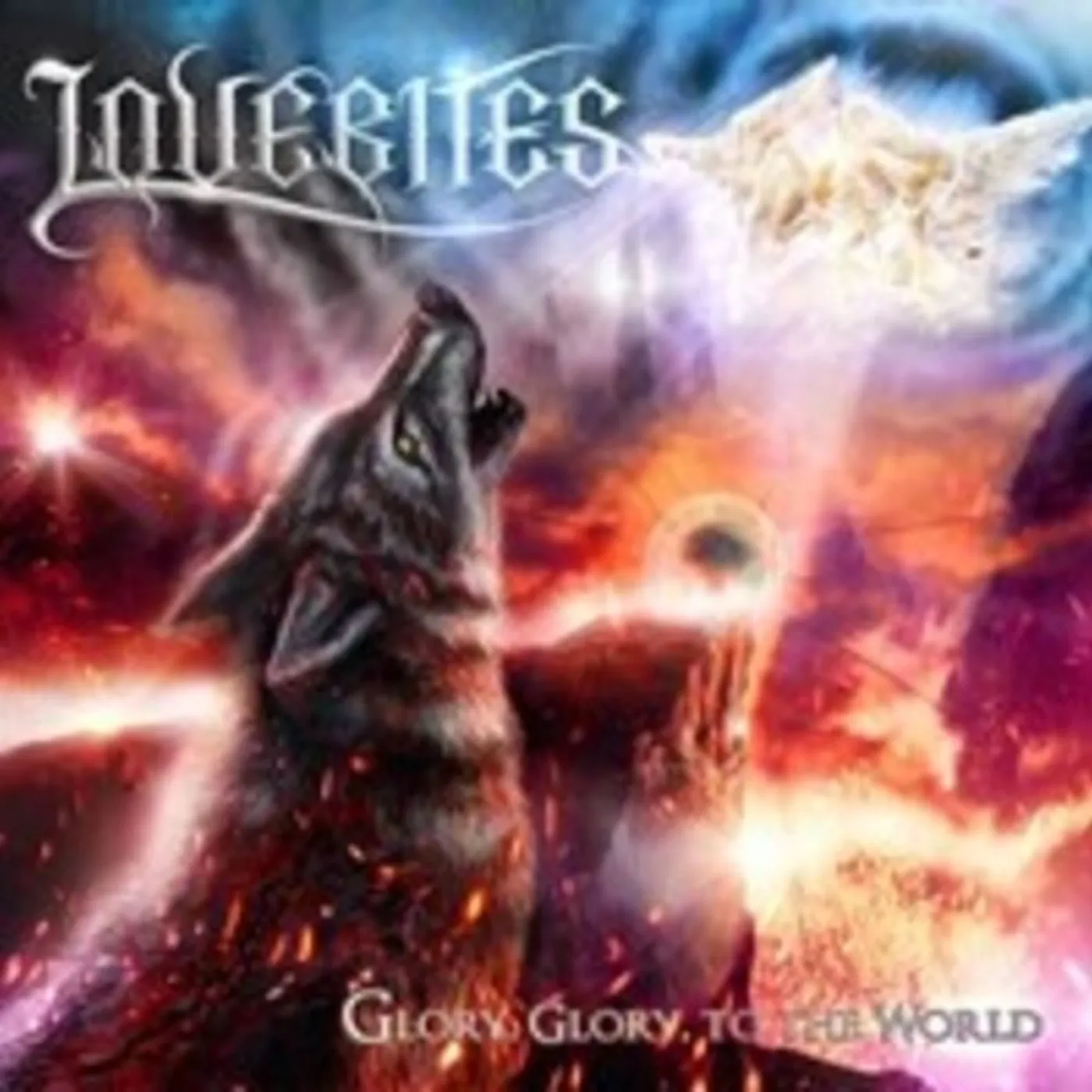 LOVEBITES GLORY GLORY TO THE WORLD Vinyl Record