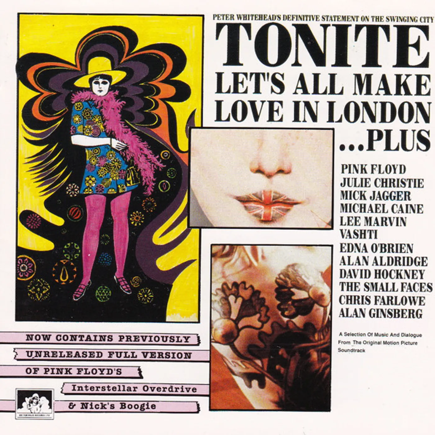 Various Artists  TONITE LET'S ALL MAKE LOVE IN LONDON Original Soundtrack (LIMITED PINK VINYL) Vinyl Record