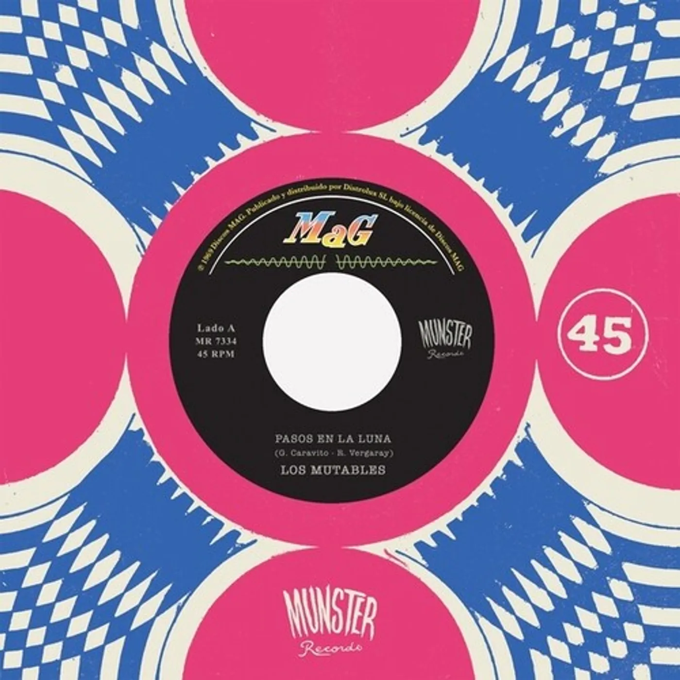Los Mutables Pasos En La Luna / Suspenso En El Espacio Vinyl Record