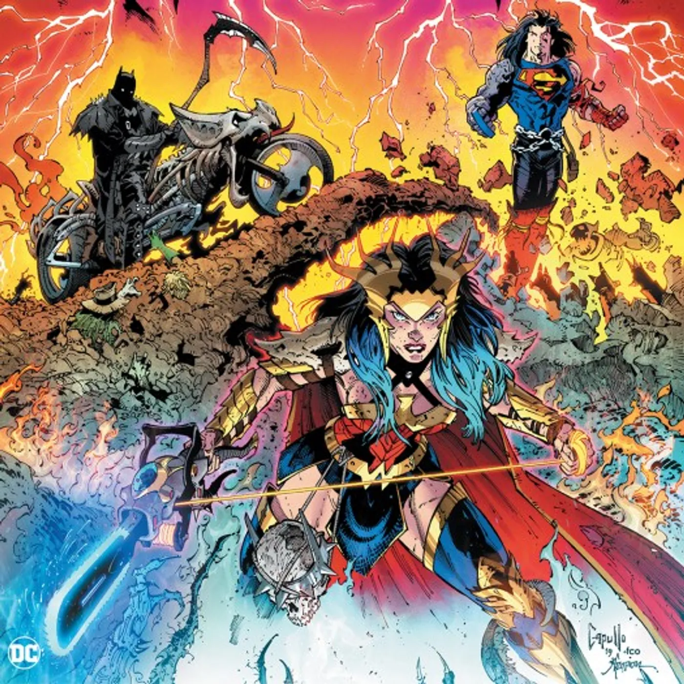 Dc Dark Nights: Death Metal / Various DC DARK NIGHTS: DEATH METAL SOUNDTRACK / VARIOUS Vinyl Record