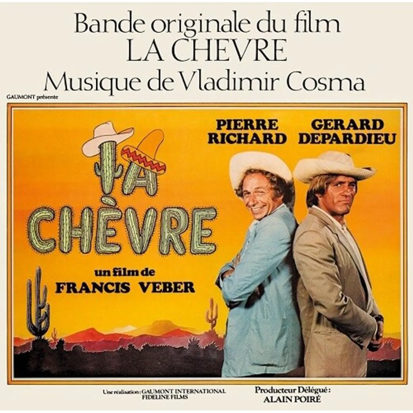 Vladimir Cosma LA CHEVRE Vinyl Record