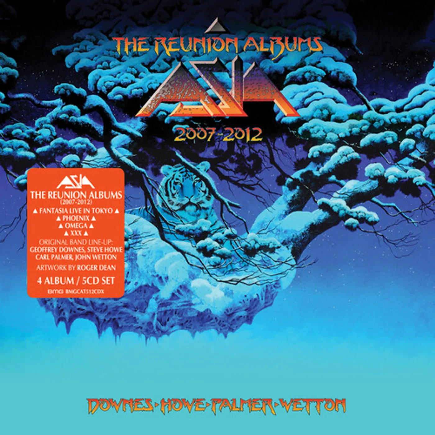 Asia REUNION ALBUMS 2007-2012 CD