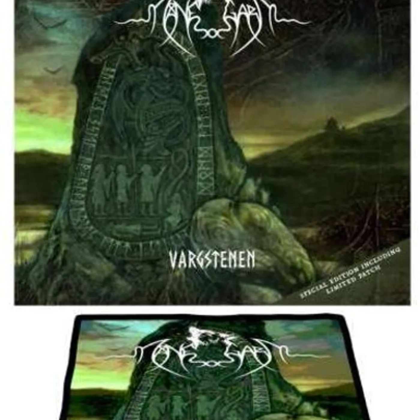 Månegarm VARGSTENEN (THE WOLFSTONE) (O-CARD + PATCH) CD