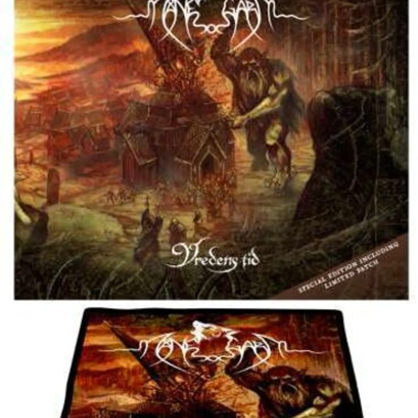 Månegarm VREDENS TID (O-CARD + PATCH) CD