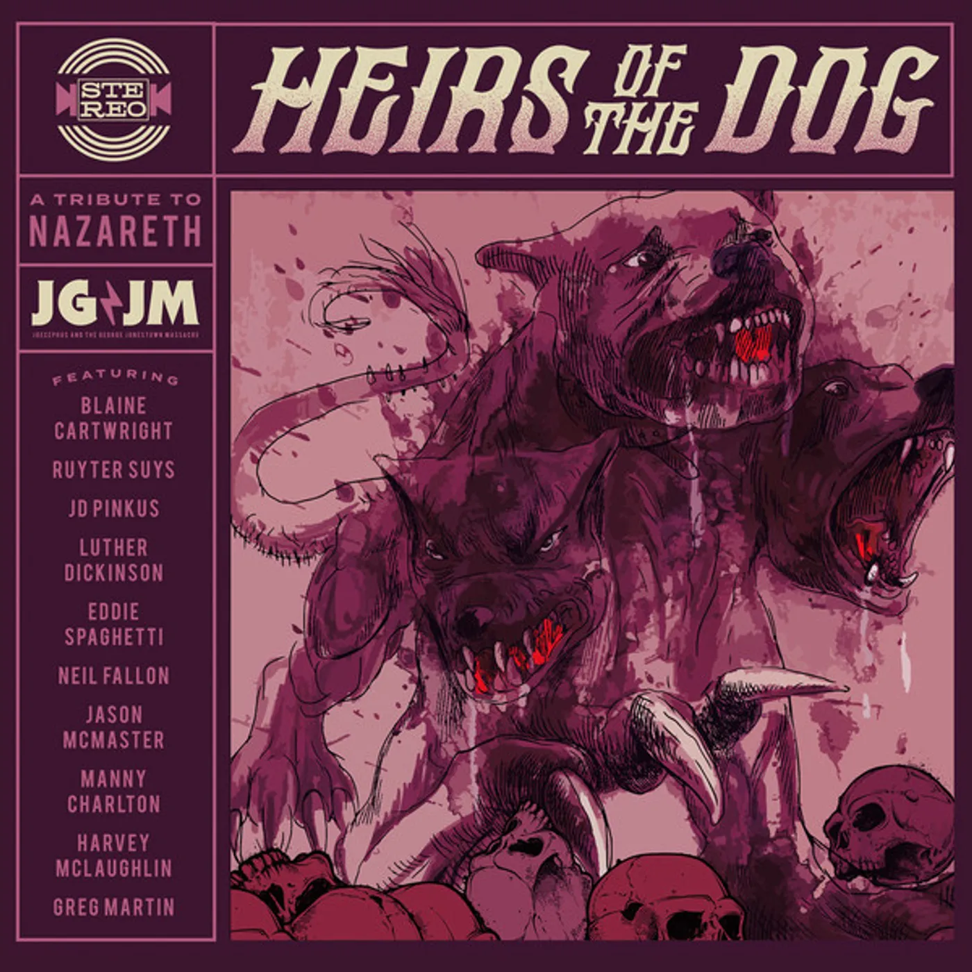 Joecephus And The George Jonestown Massacre HEIRS OF THE DOG: A TRIBUTE TO HAIR OF THE DOG Vinyl Record