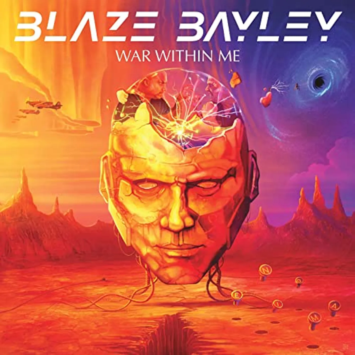 Blaze Bayley War Within Me Vinyl Record