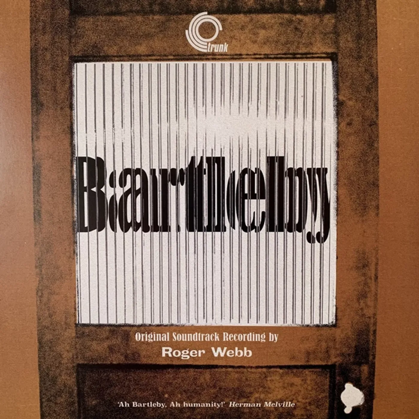 Roger Webb BARTLEBY / Original Soundtrack Vinyl Record