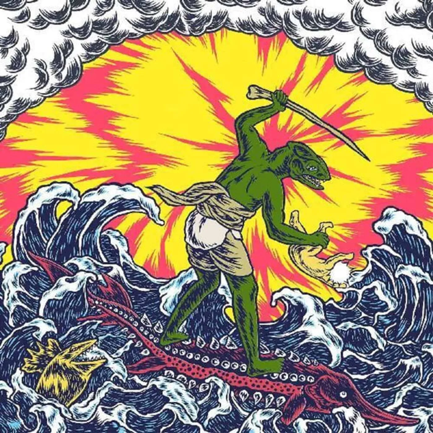King Gizzard & The Lizard Wizard TEENAGE LIZARD / HIDDEN LIVE Vinyl Record