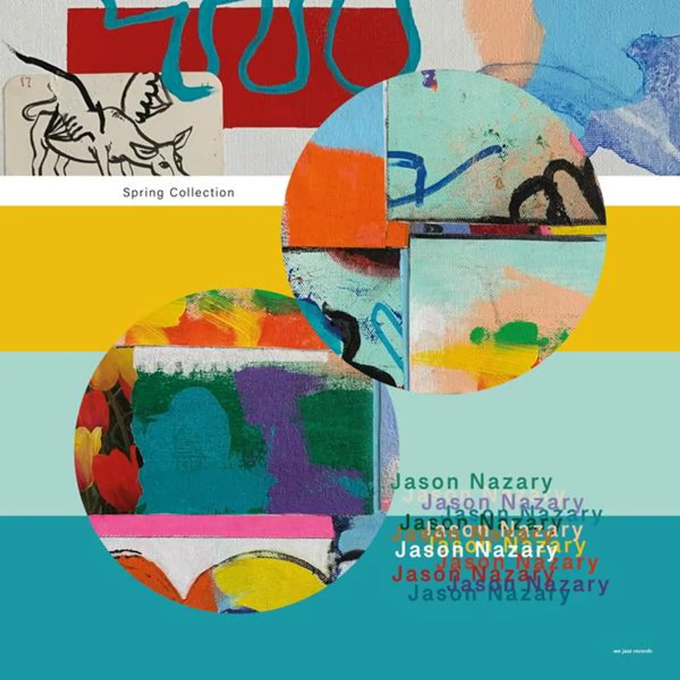 Jason Nazary SPRING COLLECTION (NEON ORANGE VINYL) Vinyl Record