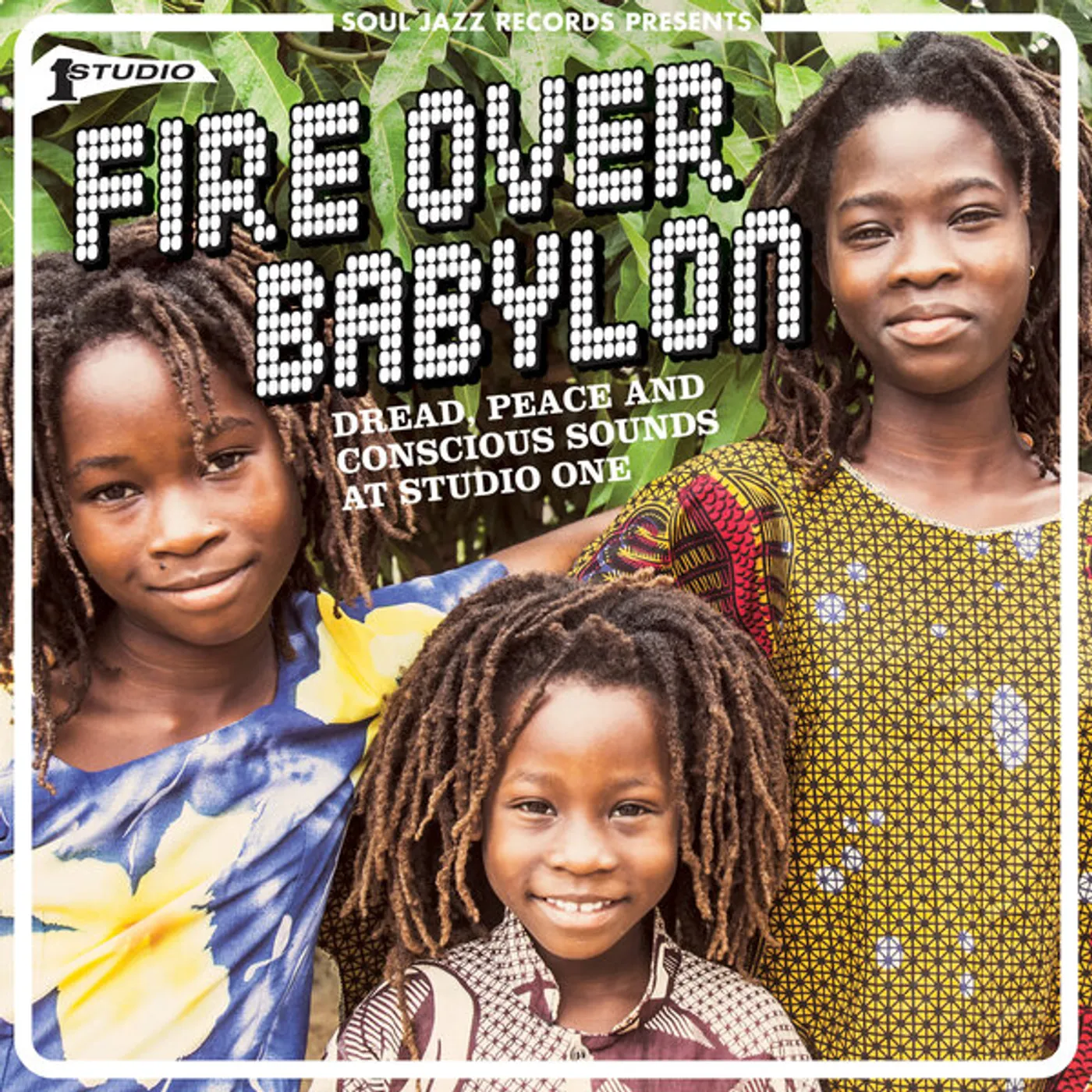 Soul Jazz Records Presents FIRE OVER BABYLON: DREAD, PEACE AND CONSCIOUS Vinyl Record
