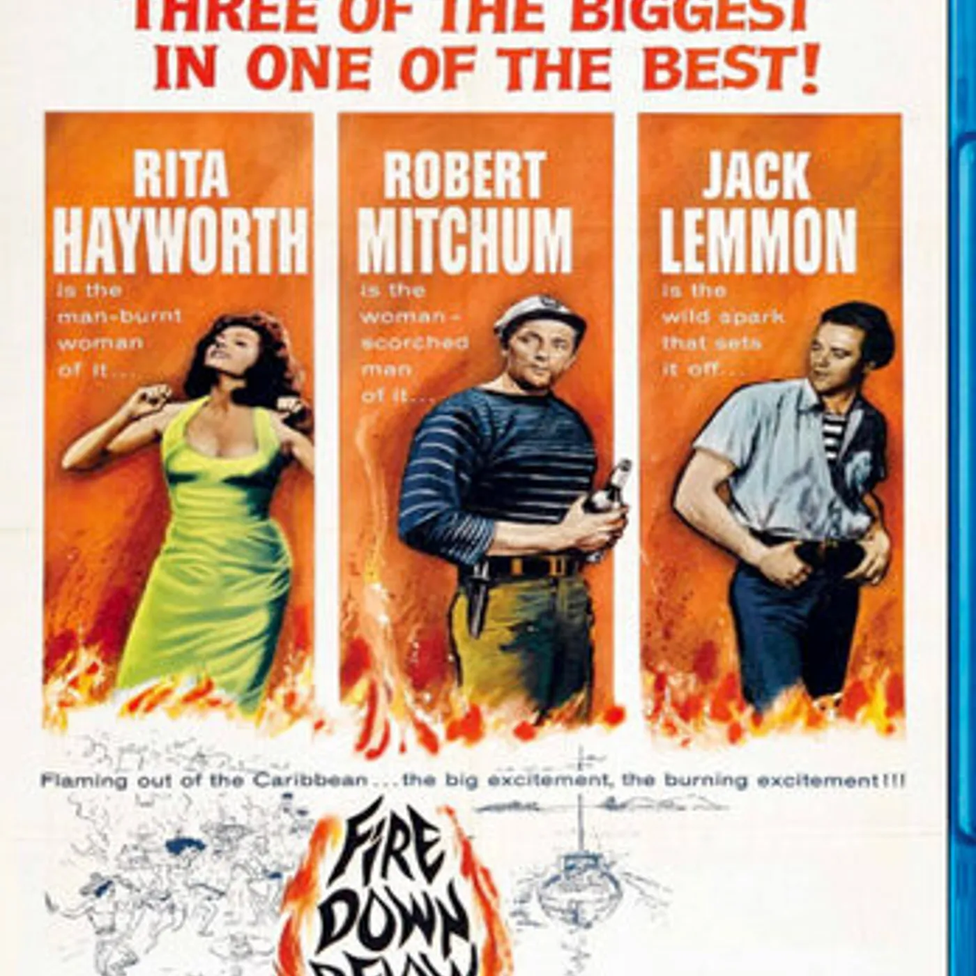 FIRE DOWN BELOW Blu-ray
