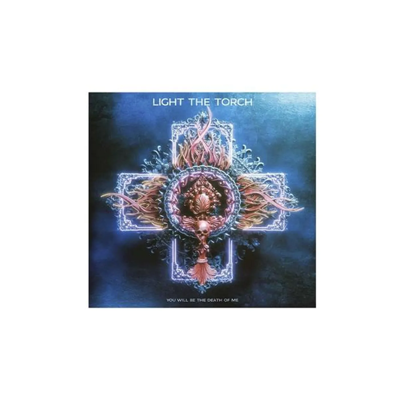 Light The Torch YOU WILL BE THE DEATH OF ME (BLUE PINK W/ BLUE) Vinyl Record