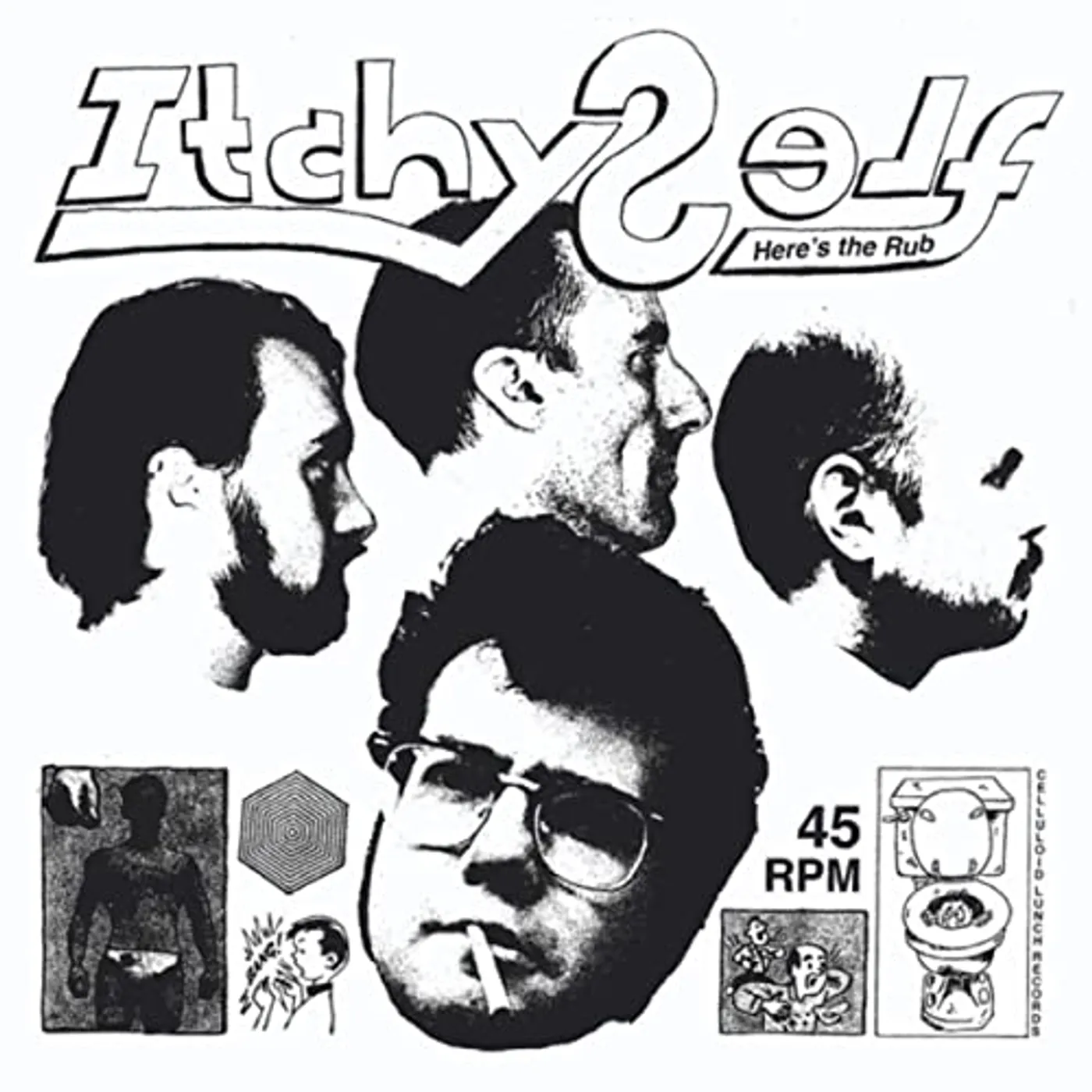 Itchy Self Here's The Rub Vinyl Record