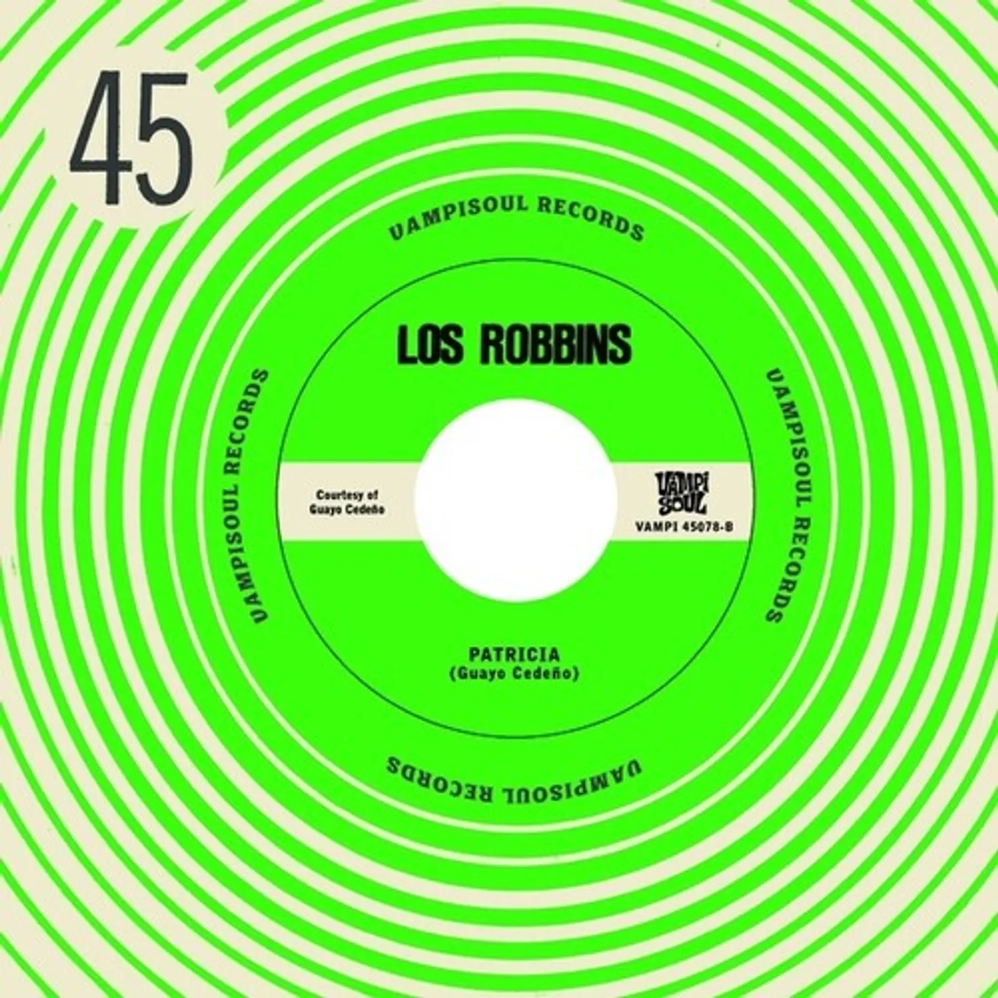 Lito Barrientos / Orquesta / Los Robbins CUMBIA EN DO MENOR / PATRICIA Vinyl Record