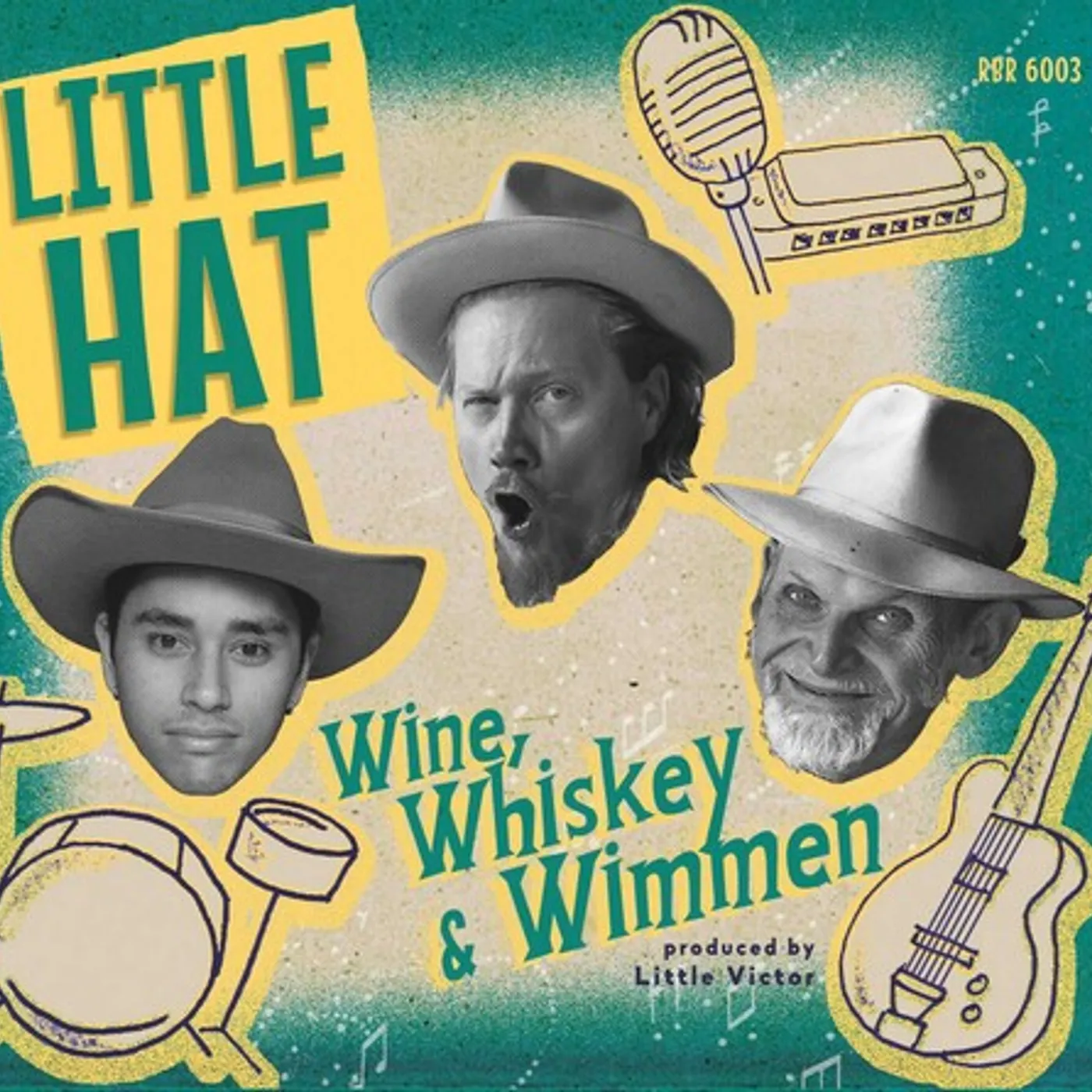 Little Hat WINE, WIMMEN & WHISKEY CD