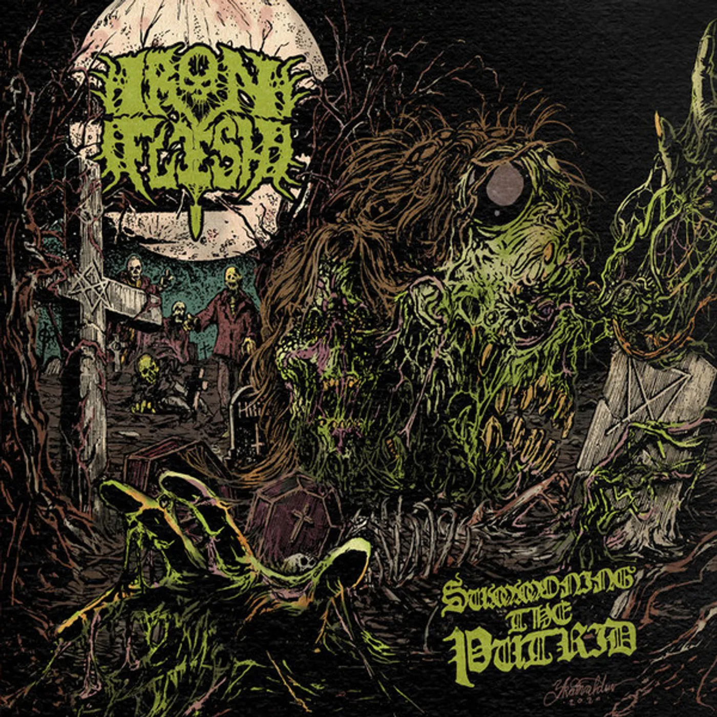 Iron Flesh Summoning the Putrid Vinyl Record