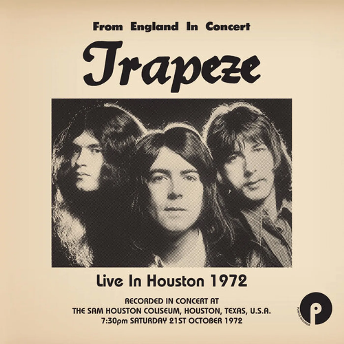 Trapeze Live In Houston 1972 Vinyl Record