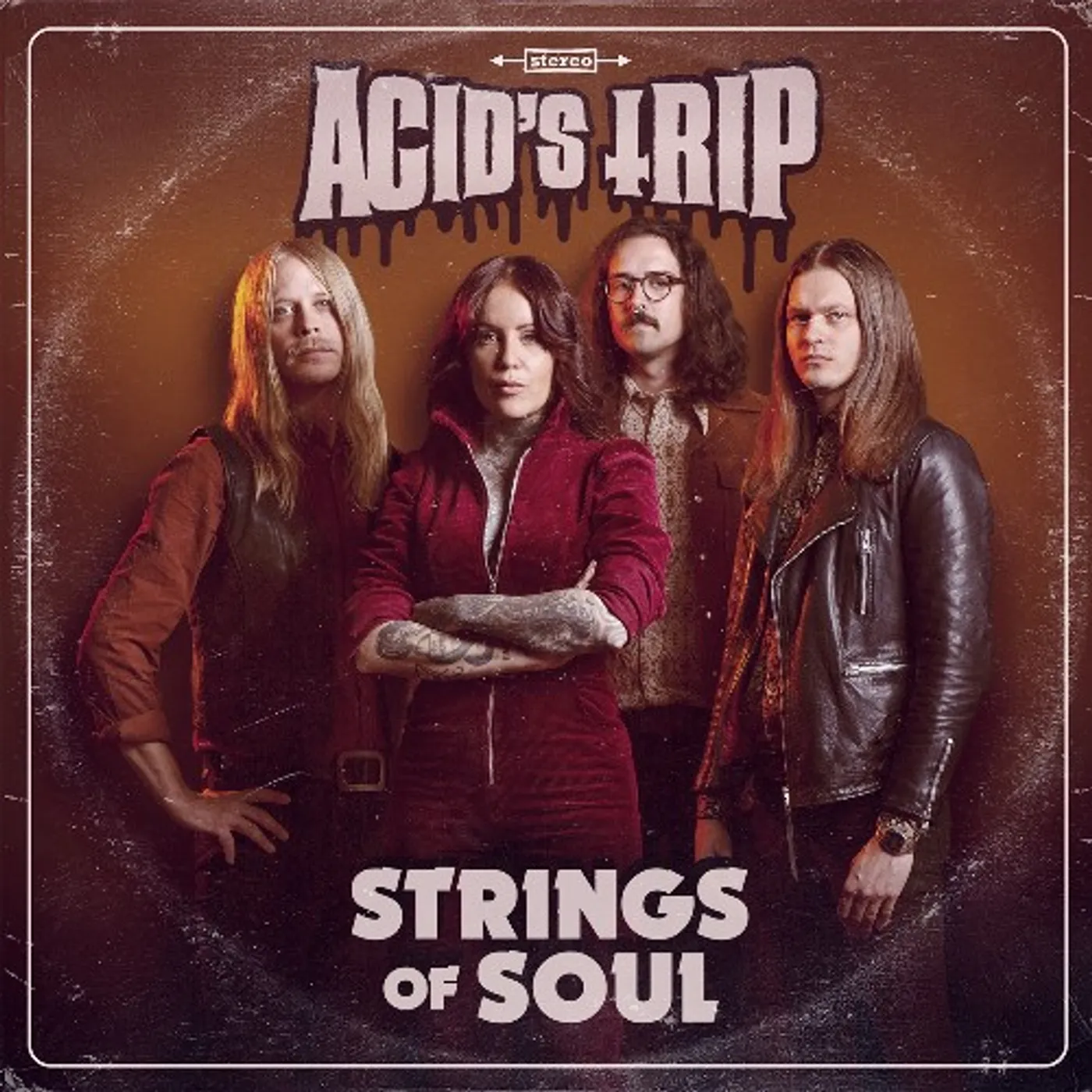 Acid's Trip STRINGS OF SOUL (YELLOW/RED/BLACK SPLATTER VINYL) Vinyl Record