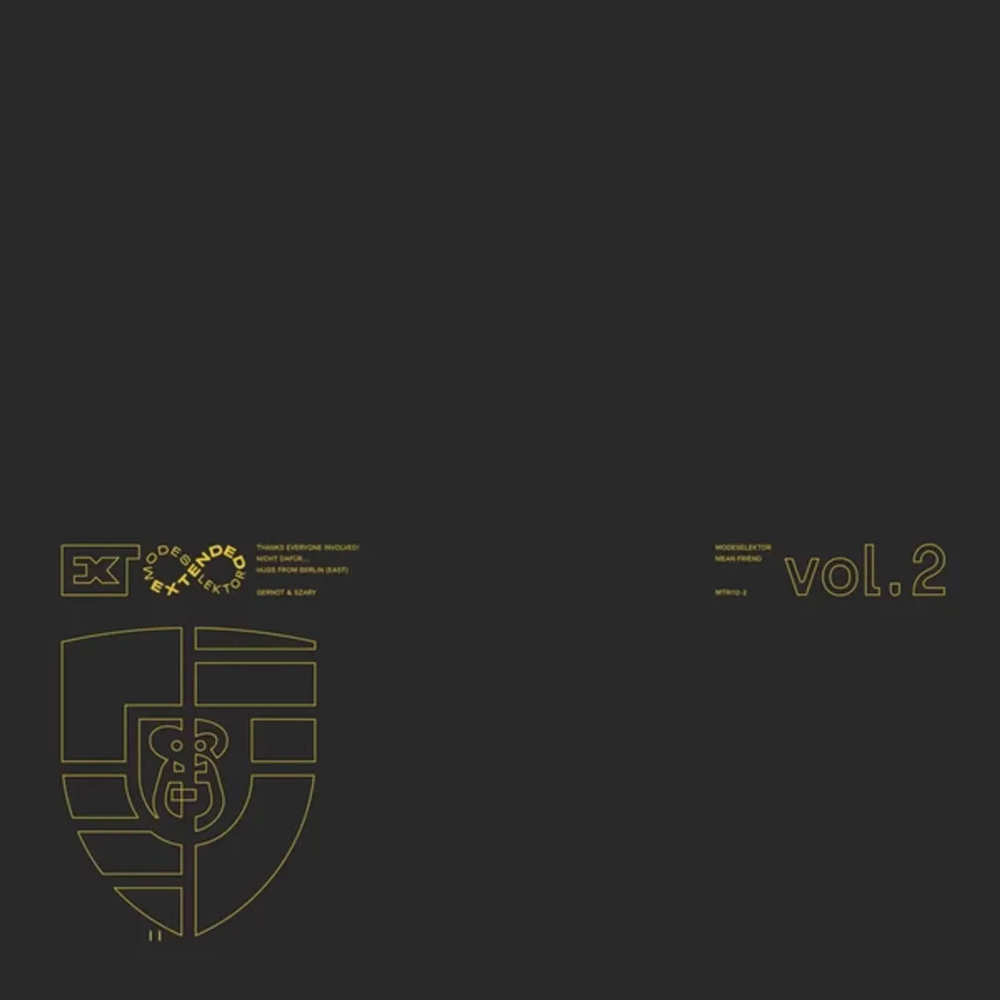 Modeselektor MEAN FRIEND 2 Vinyl Record