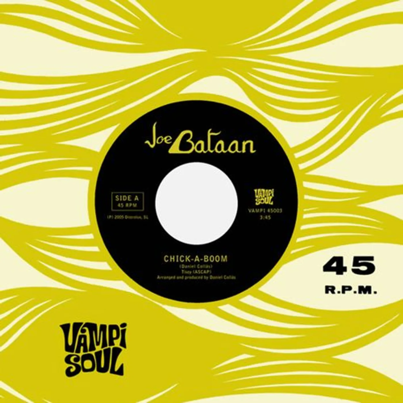 Joe Bataan CHICK A BOOM / CYCLES OF YOU Vinyl Record