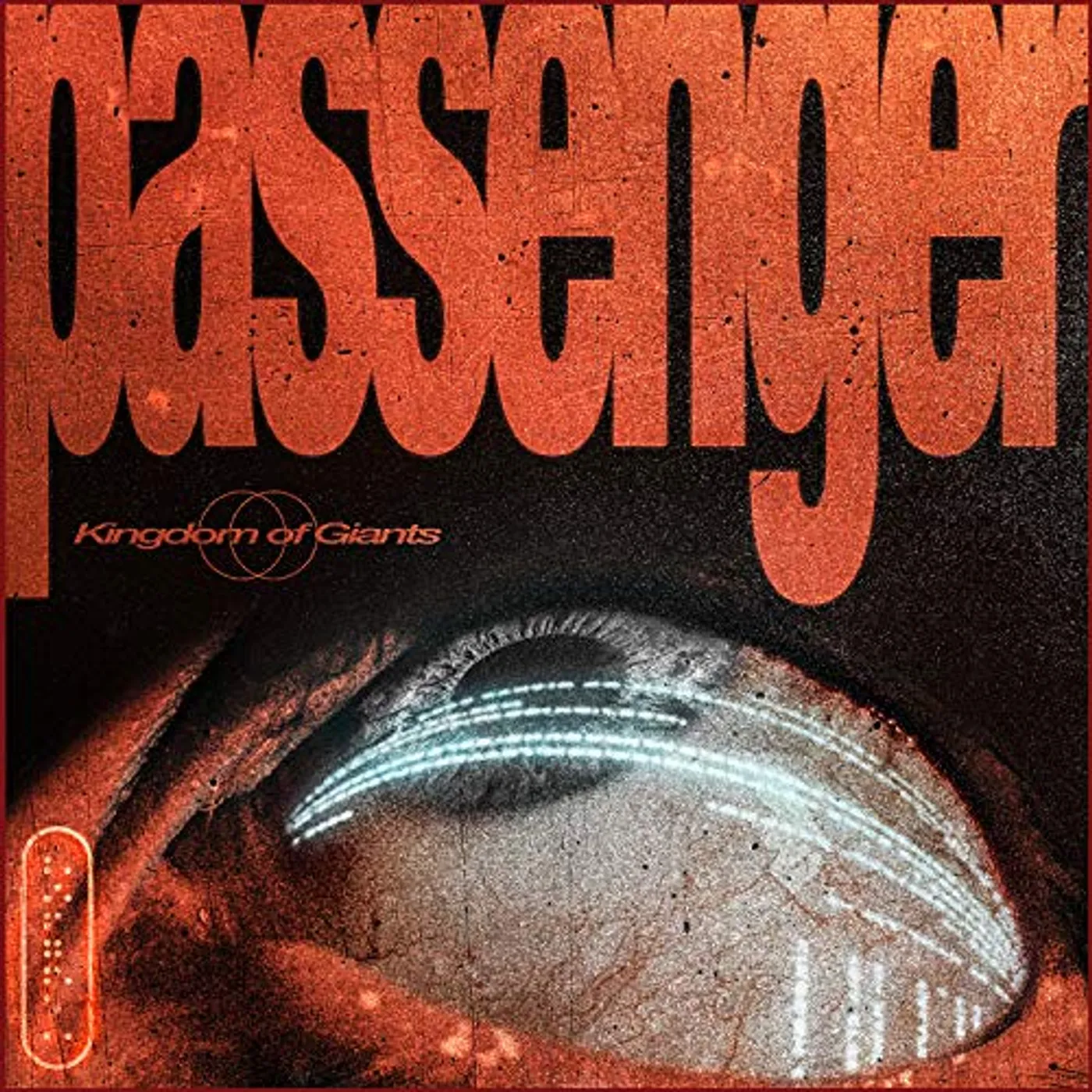 Kingdom Of Giants PASSENGER (WHITE WITH BLACK SPLATTER) Vinyl Record