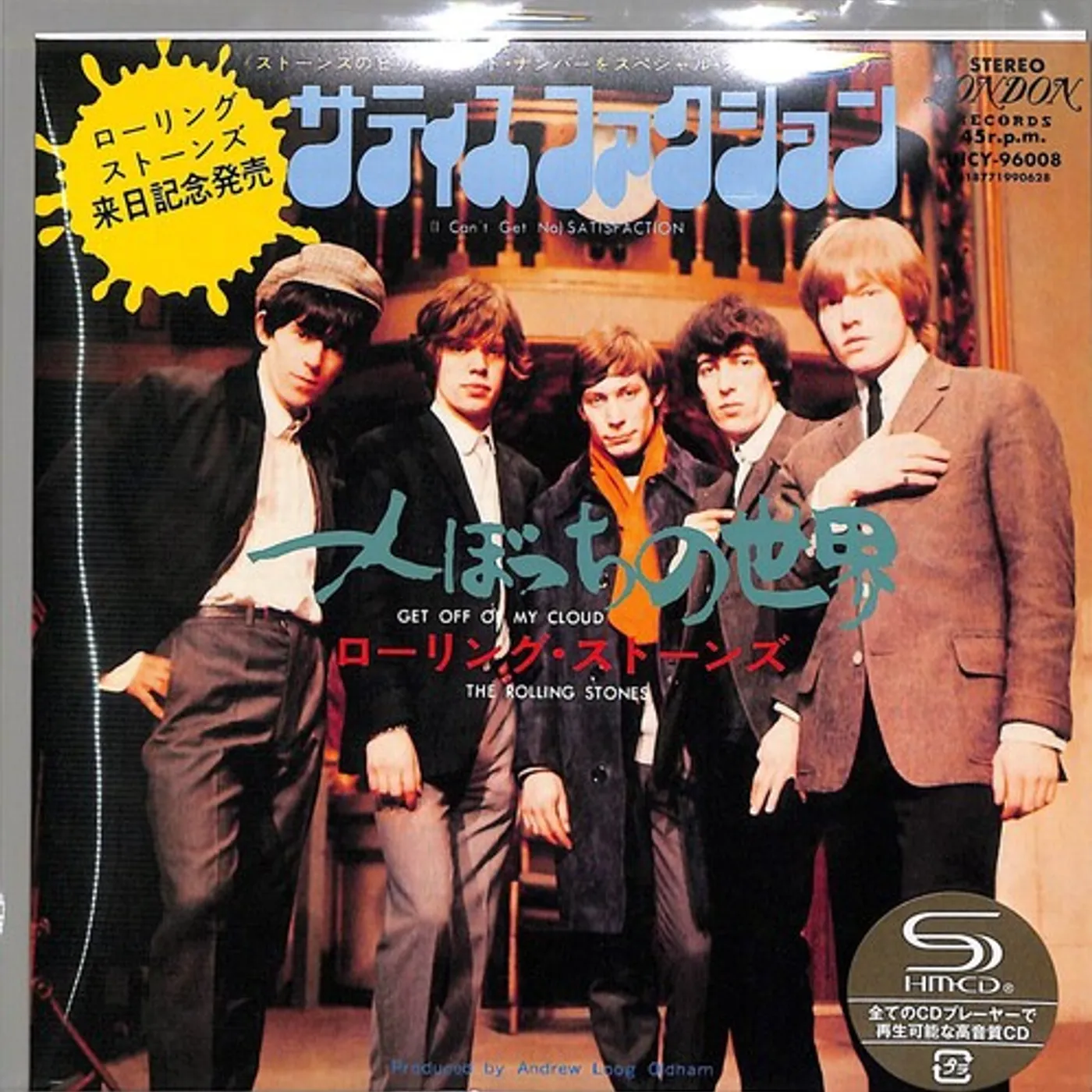 The Rolling Stones (I CAN'T GET NO) SATISFACTION / GET OFF MY CLOUD CD
