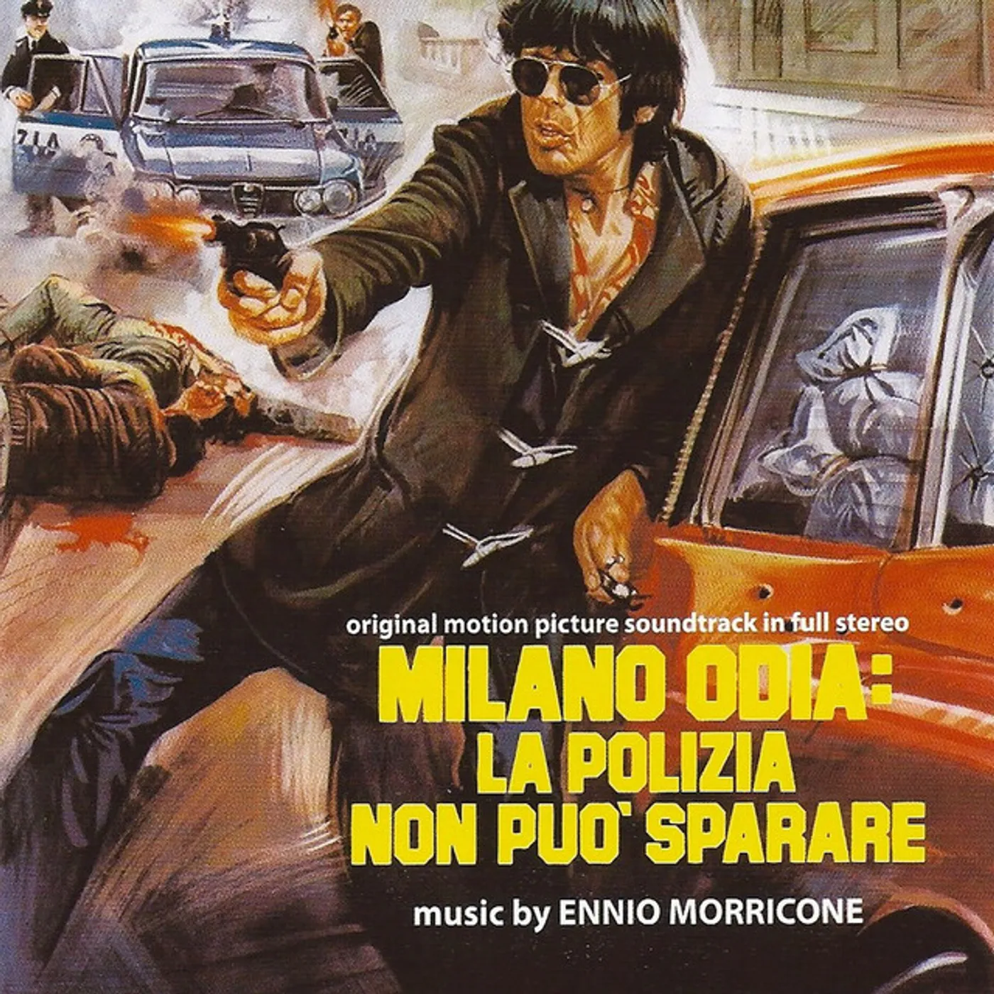 Ennio Morricone MILANO ODIA: LA POLIZIA NON PUO SPARARE / Original Soundtrack Vinyl Record