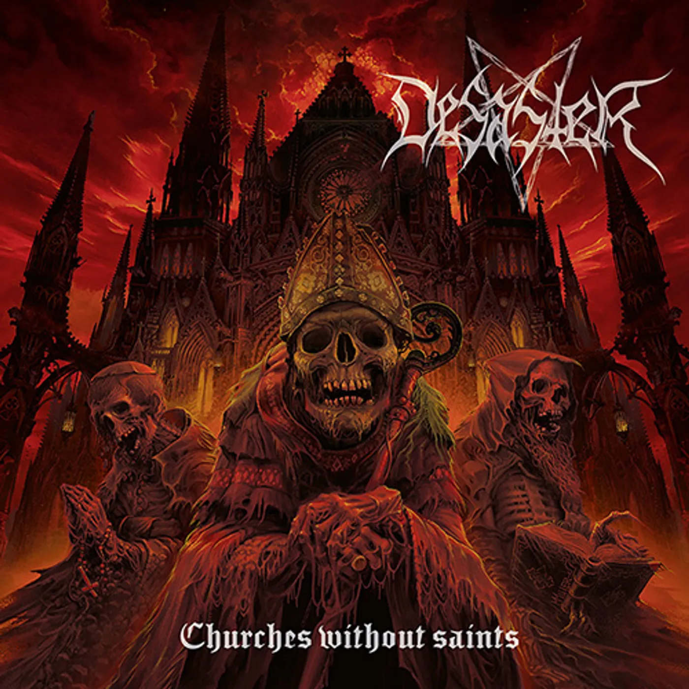 Desaster Churches Without Saints Vinyl Record
