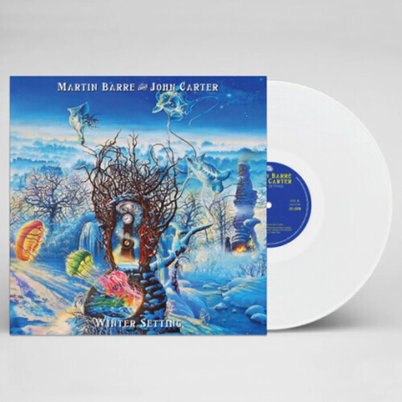 John Carter & Martin Barre WINTER SETTING (WINTRY WHITE VINYL) Vinyl Record