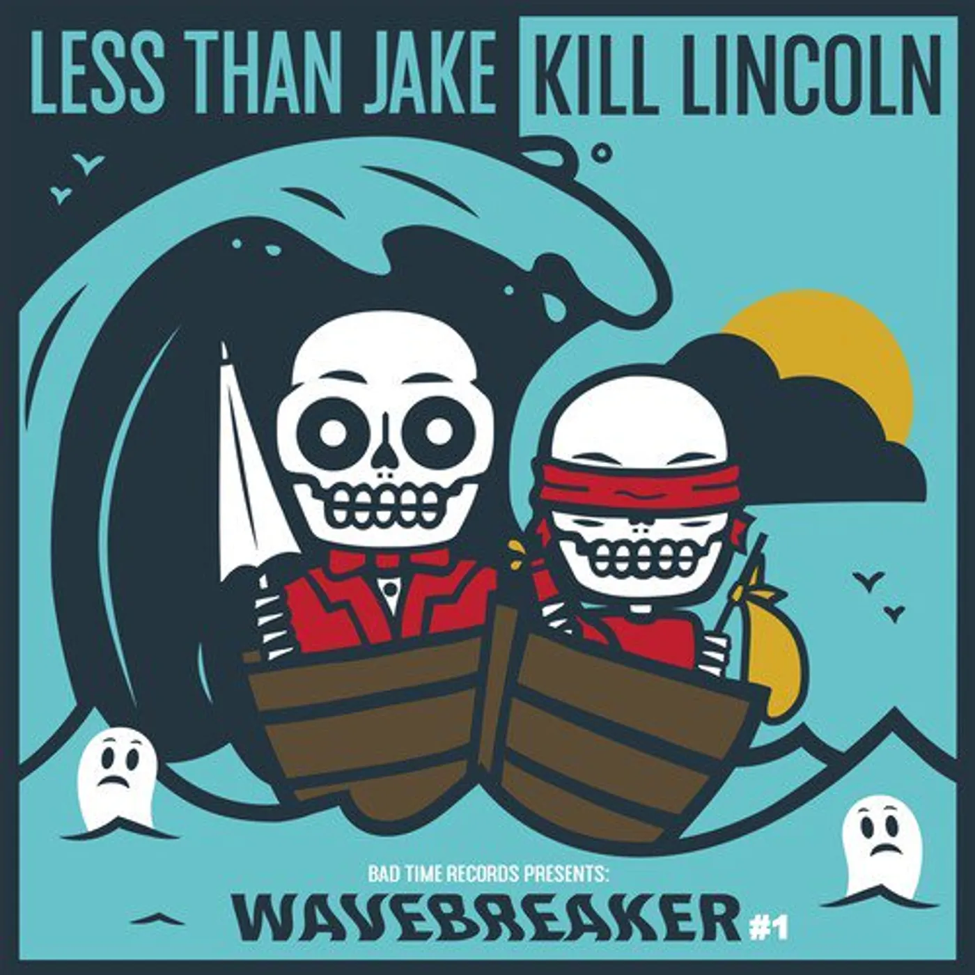 Less Than Jake / Kill Lincoln WAVEBREAKER Vinyl Record