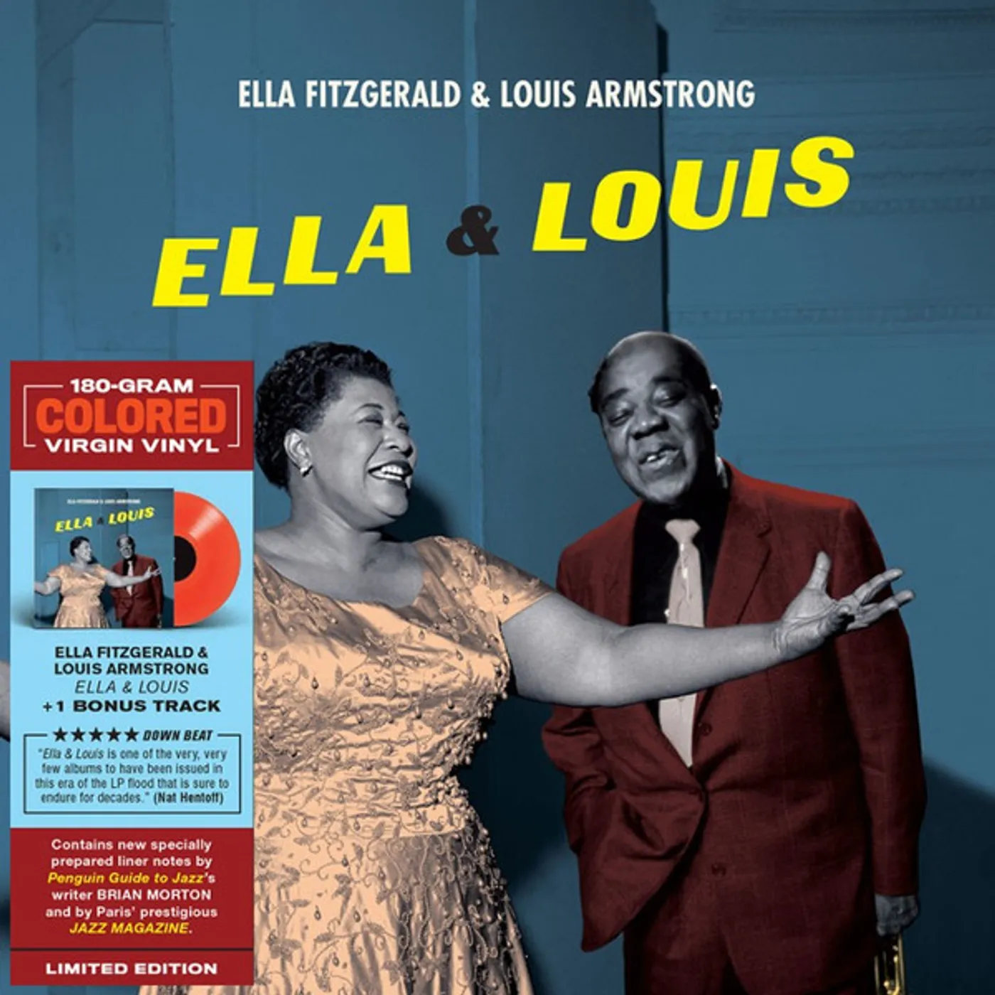 Ella Fitzgerald & Louis Armstrong Vinyl Record