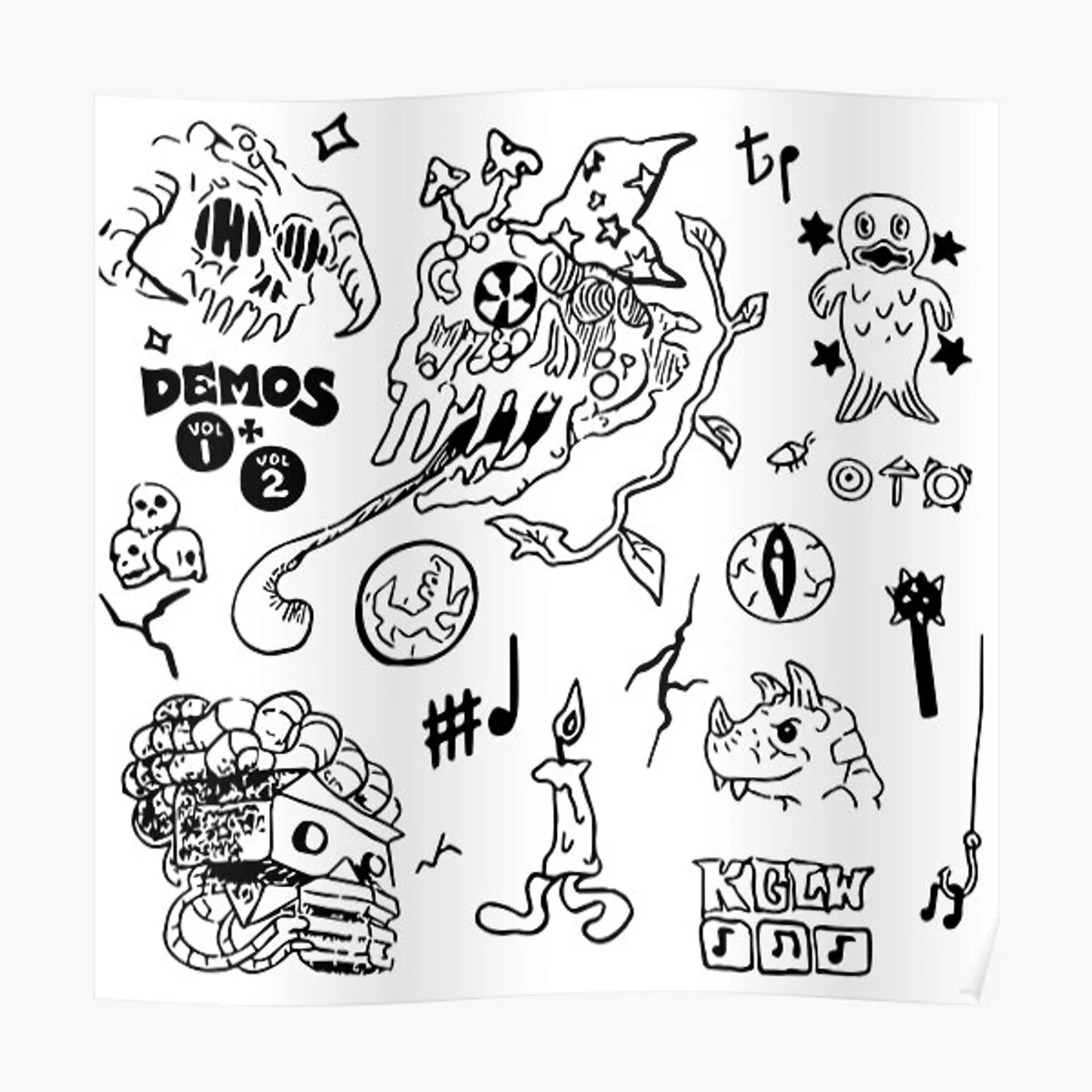 King Gizzard & The Lizard Wizard DEMOS 1 & 2 CD