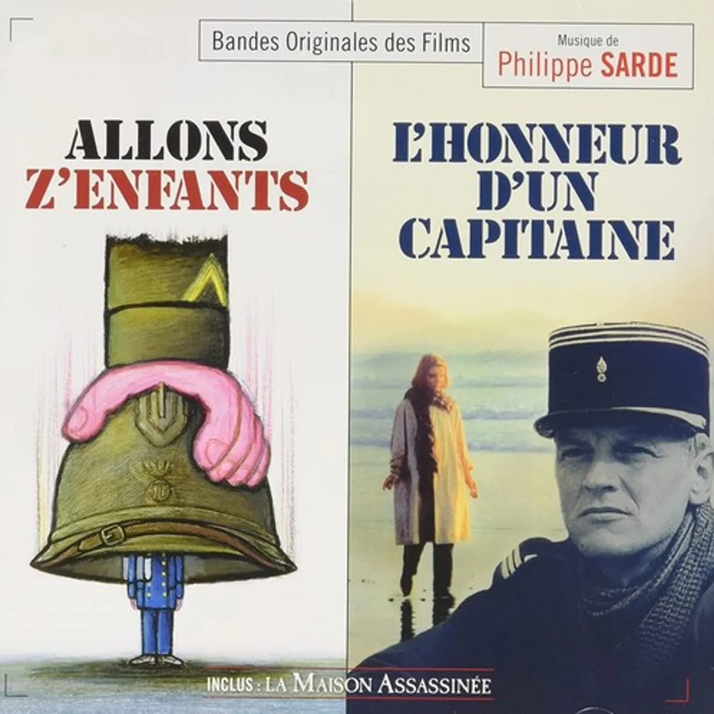 Philippe Sarde ALLONS Z'ENFANTS / L'HONNEUR D'UN CAPITAINE CD