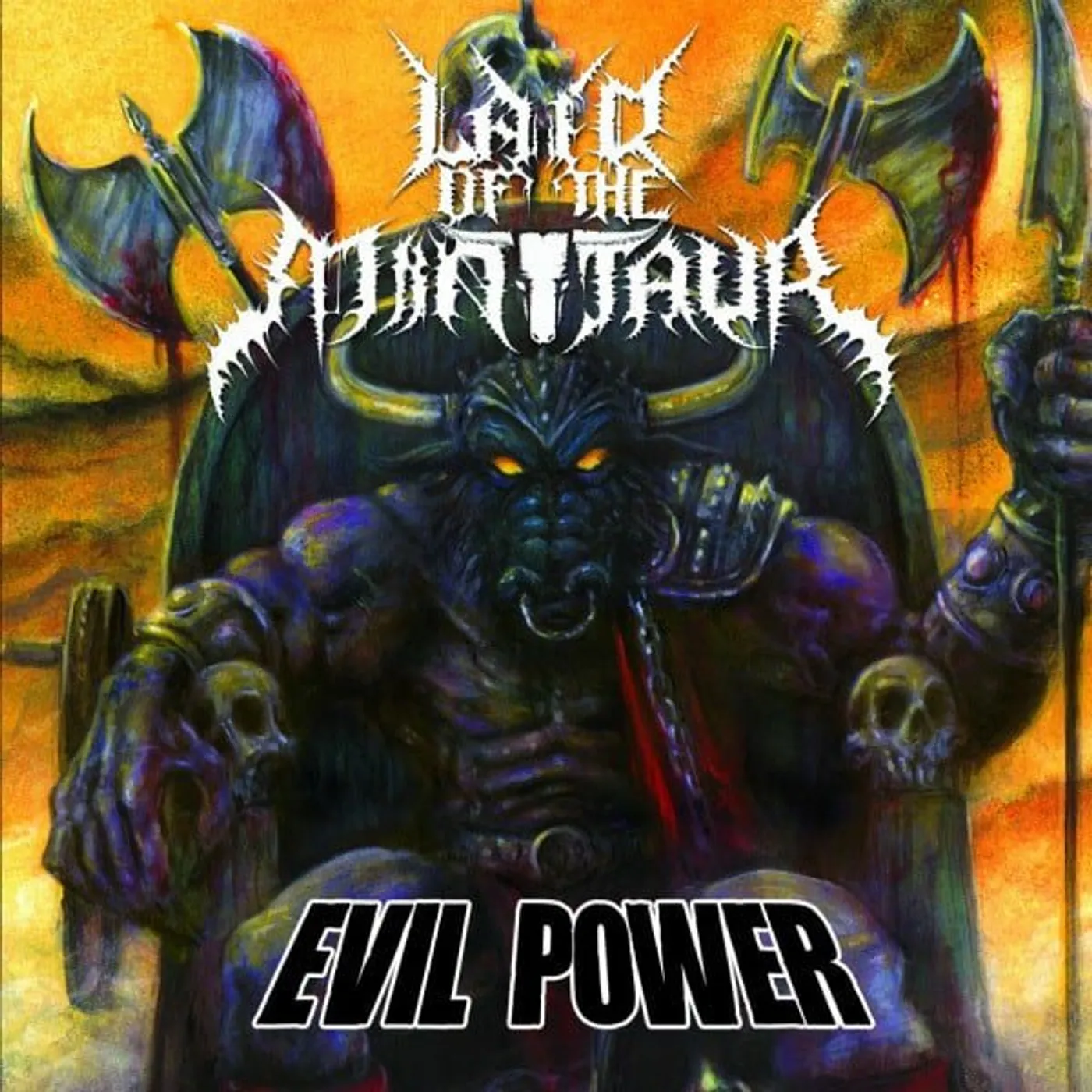 Lair Of The Minotaur Evil Power Vinyl Record