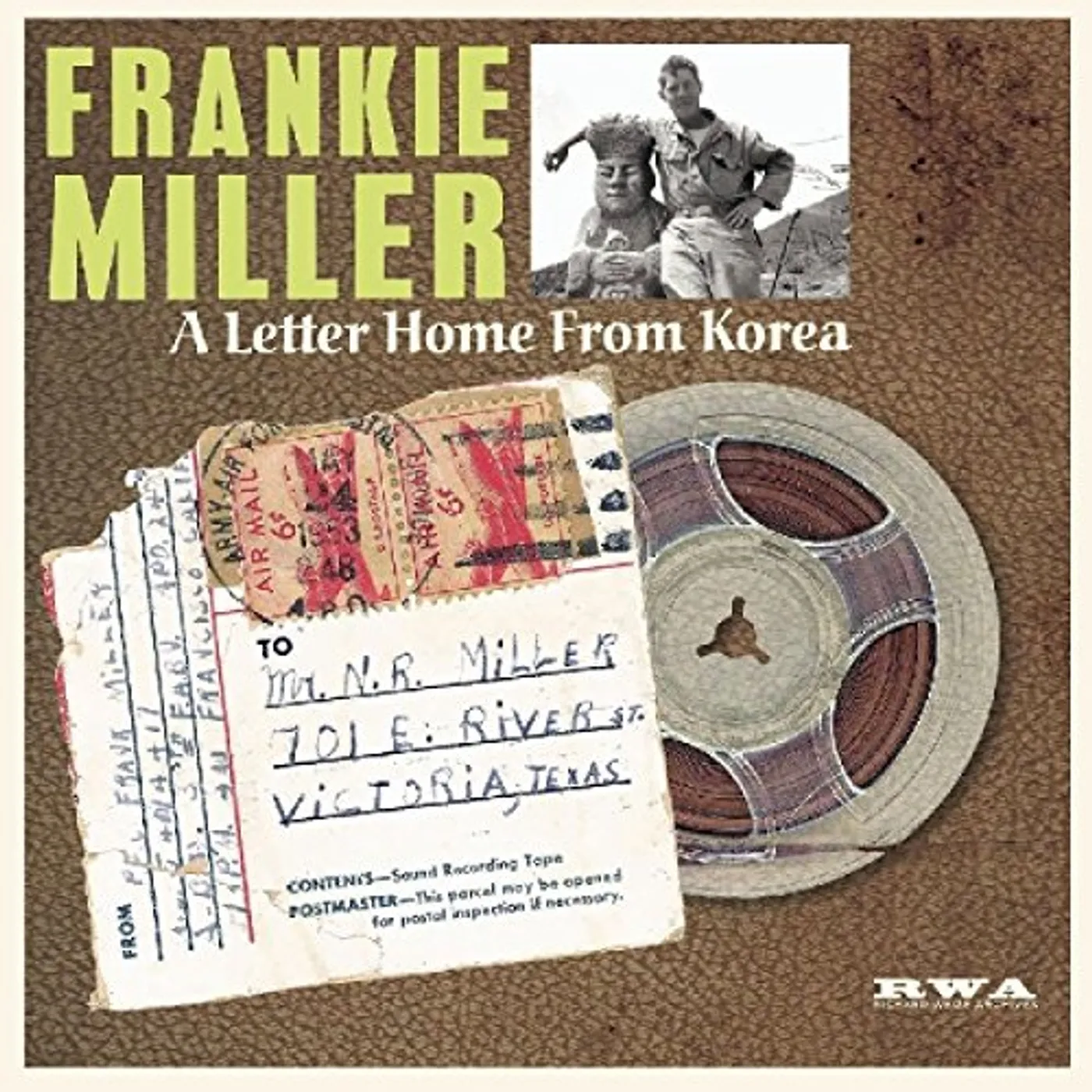 Frankie Miller LETTER HOME FROM KOREA Vinyl Record