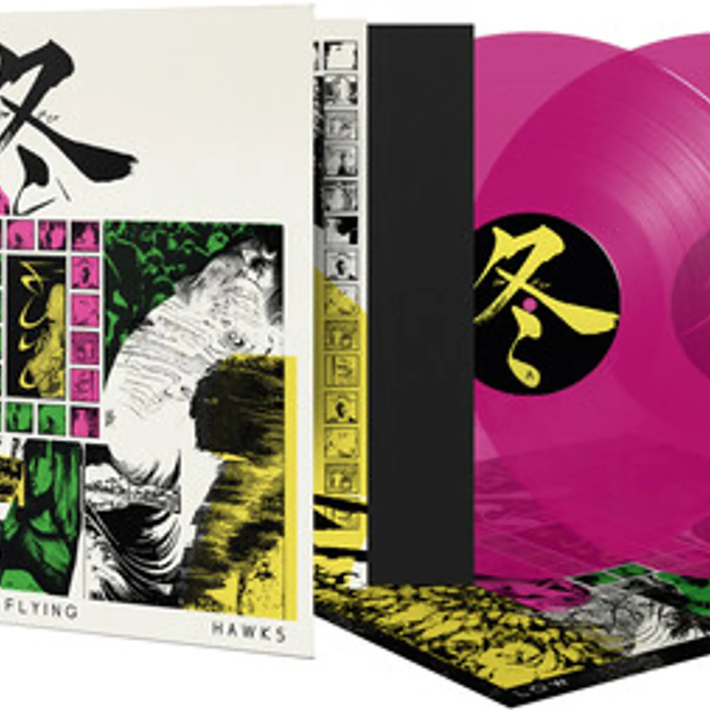 Low Flying Hawks FUYU (TRANSPARENT MAGENTA VINYL) Vinyl Record