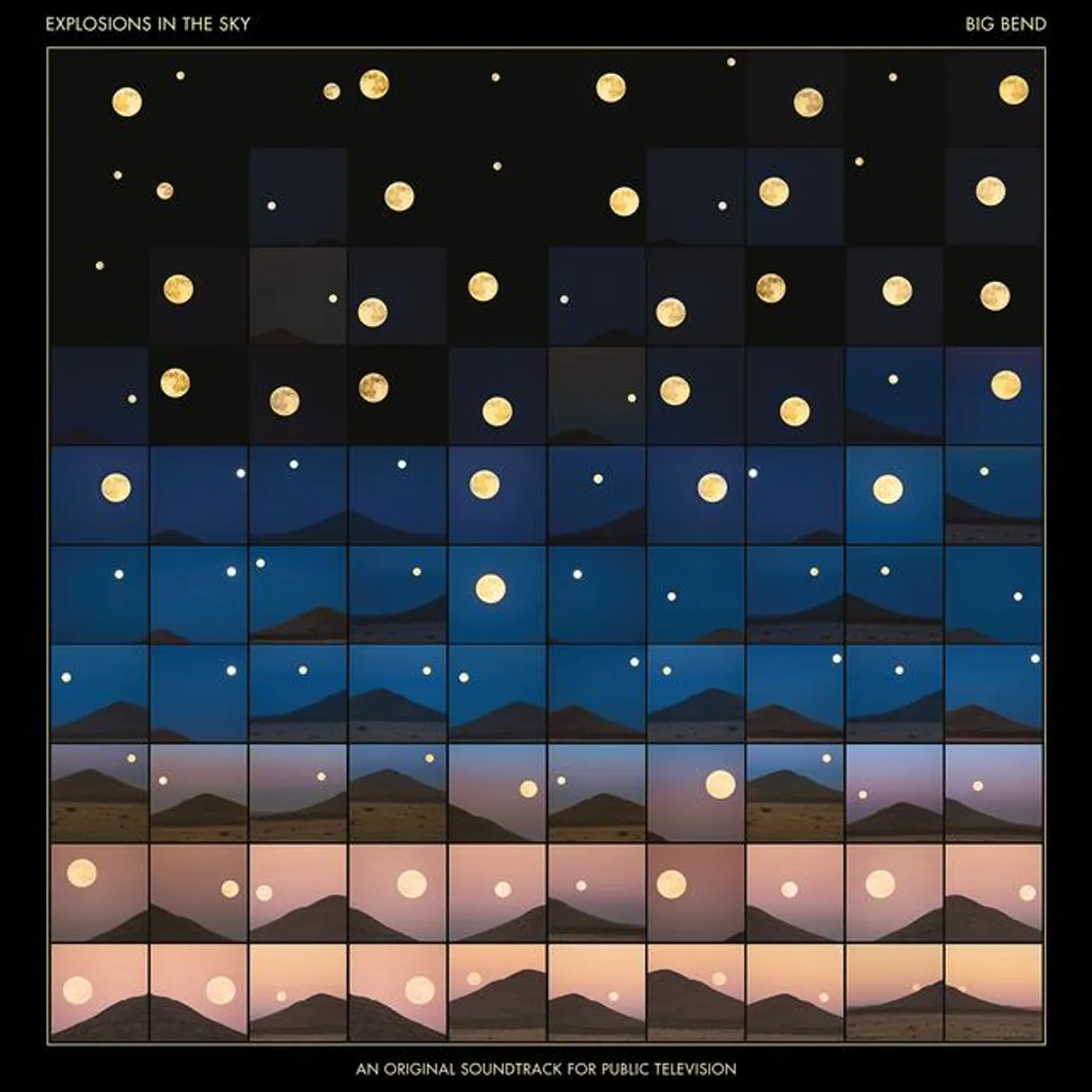 Explosions In The Sky BIG BEND (AN ORIGINAL SOUNDTRACK FOR PUBLIC TV) Vinyl Record