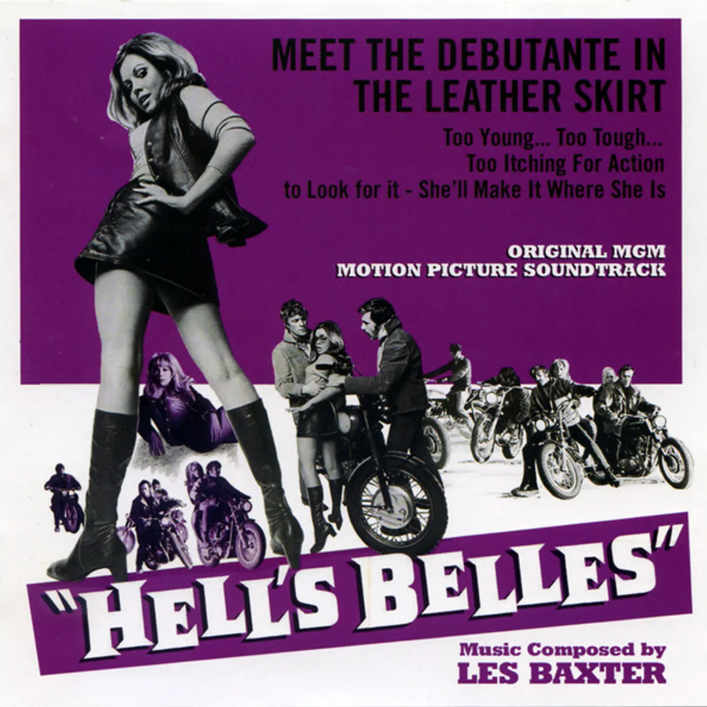 Les Baxter HELL'S BELLES / Original Soundtrack CD