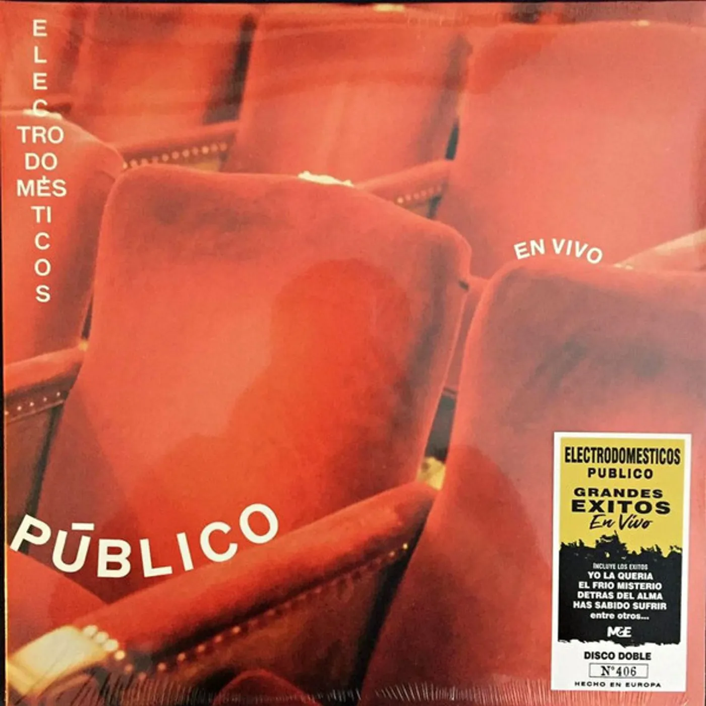 Electrodomesticos PUBLICO: EN VIVO Vinyl Record