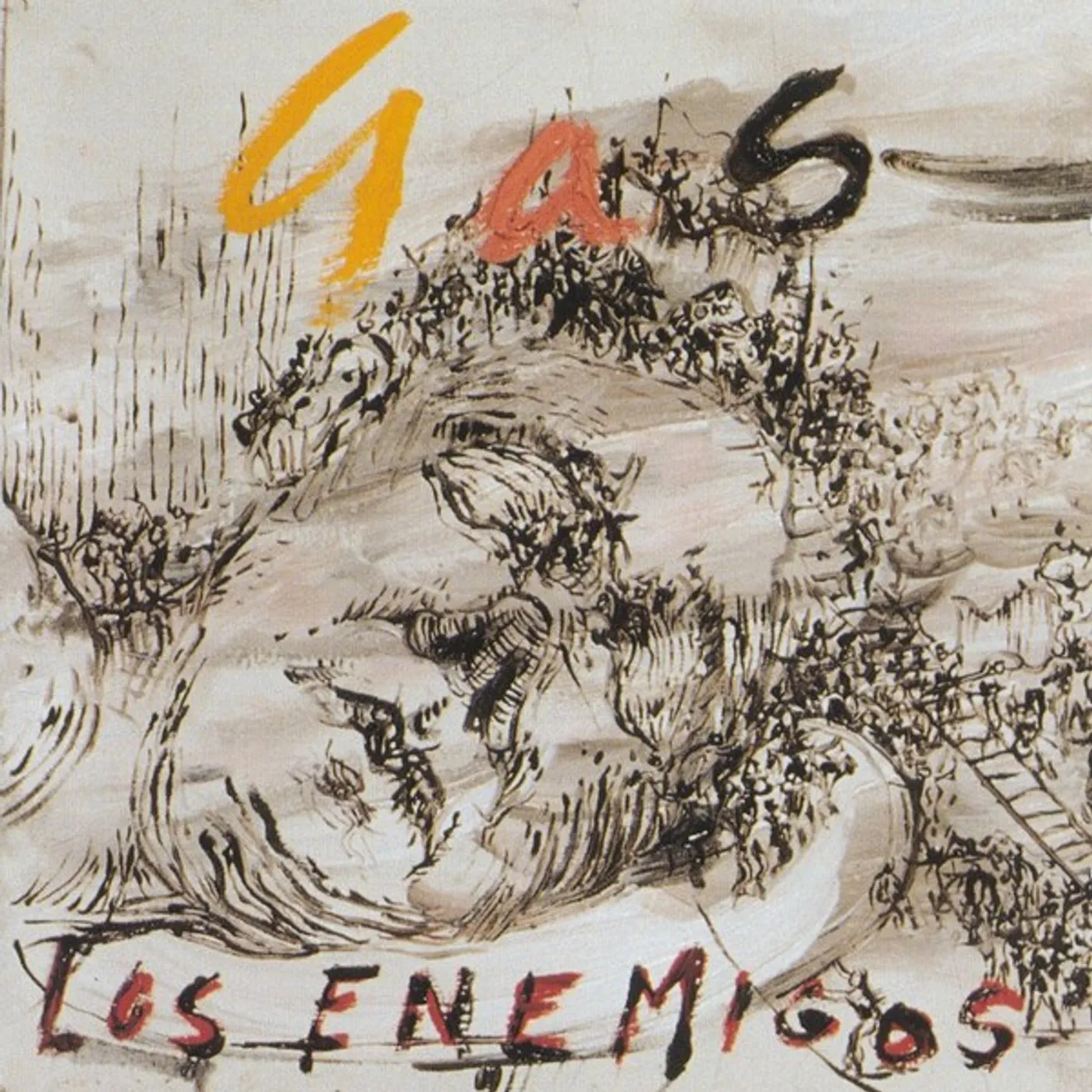 Los Enemigos Gas Vinyl Record