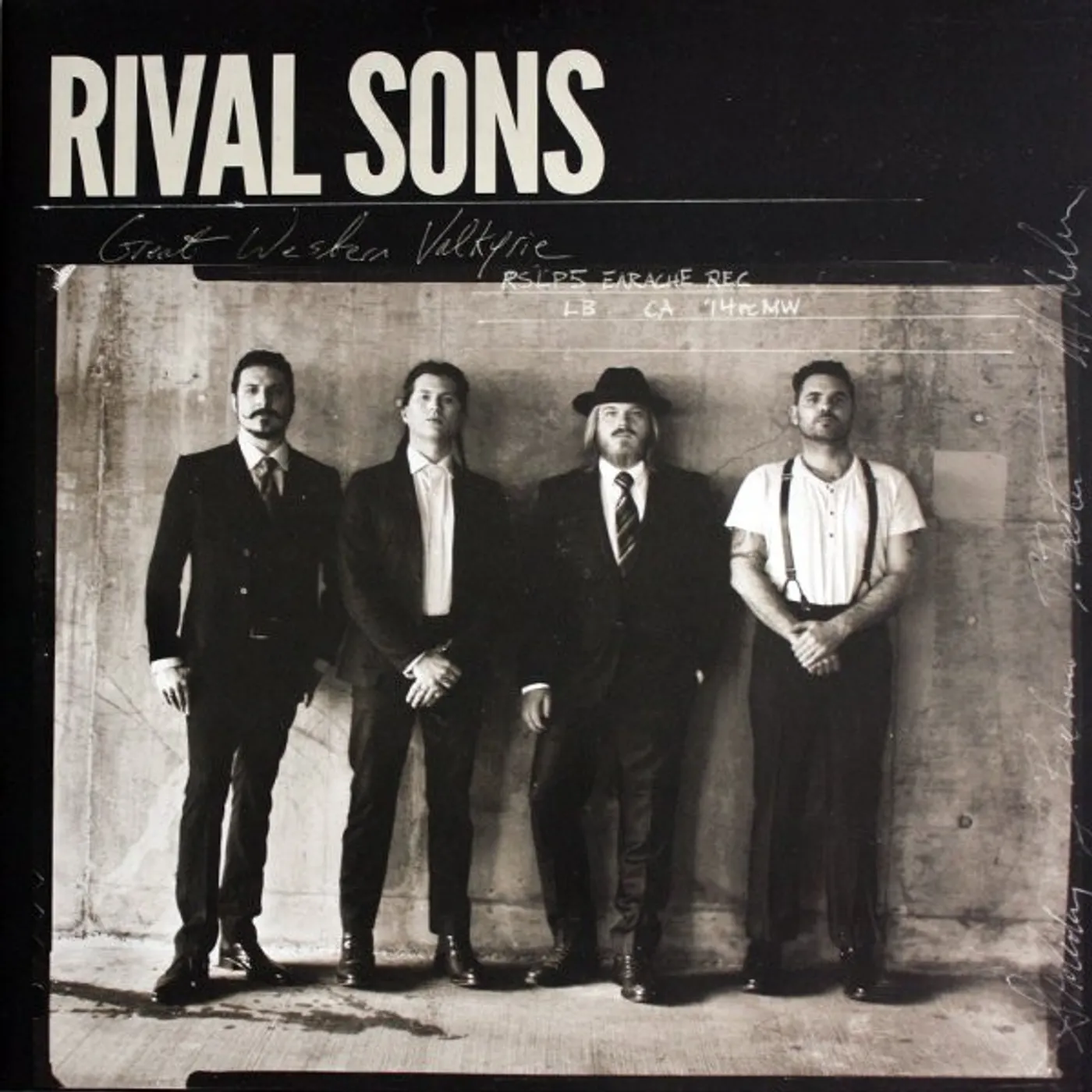 Rival Sons GREAT WESTERN VALKYR (SPLATTER VINYL) Vinyl Record
