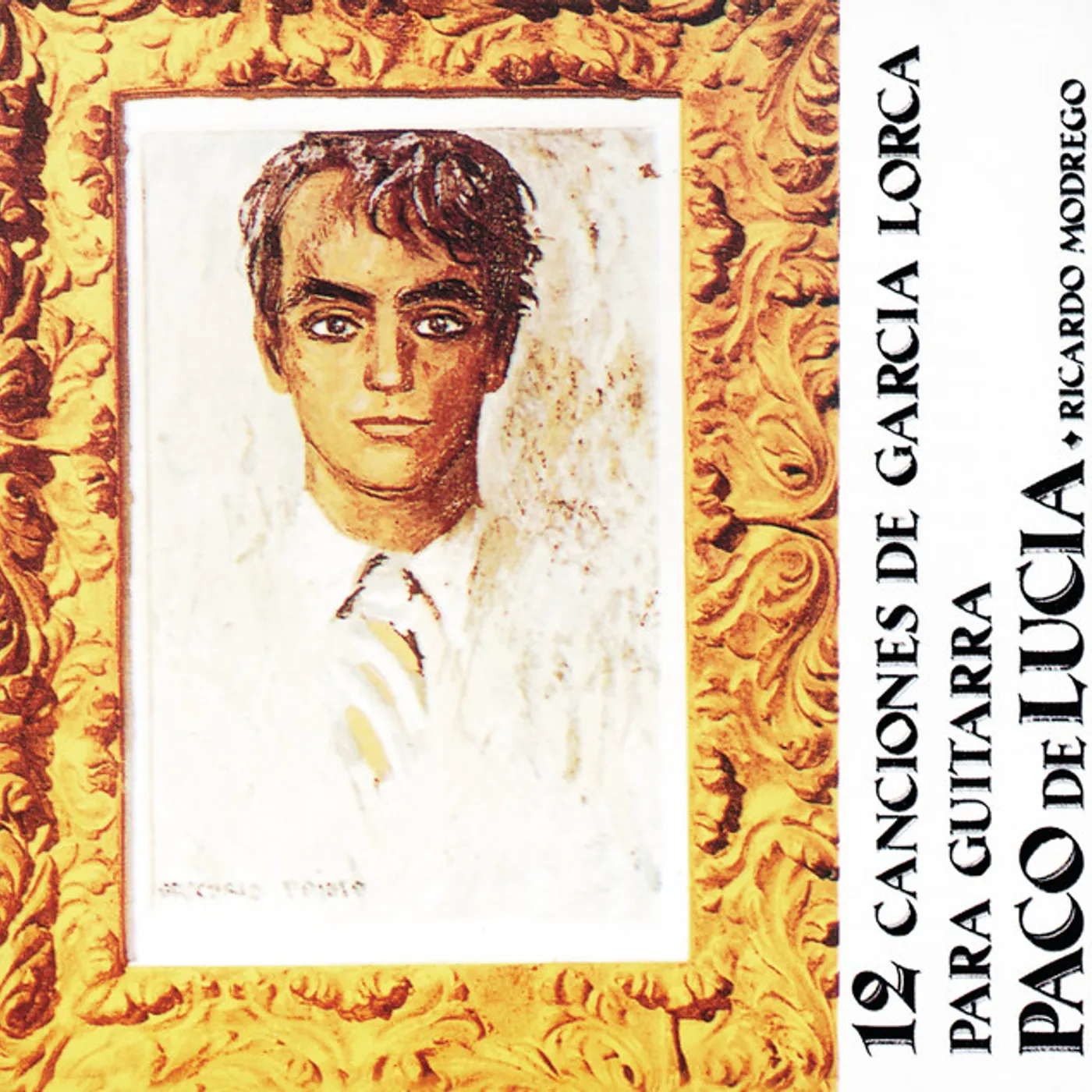 Paco De Lucia 12 CANCIONES DE GARCIA LORCA PARA GUITARRA Vinyl Record