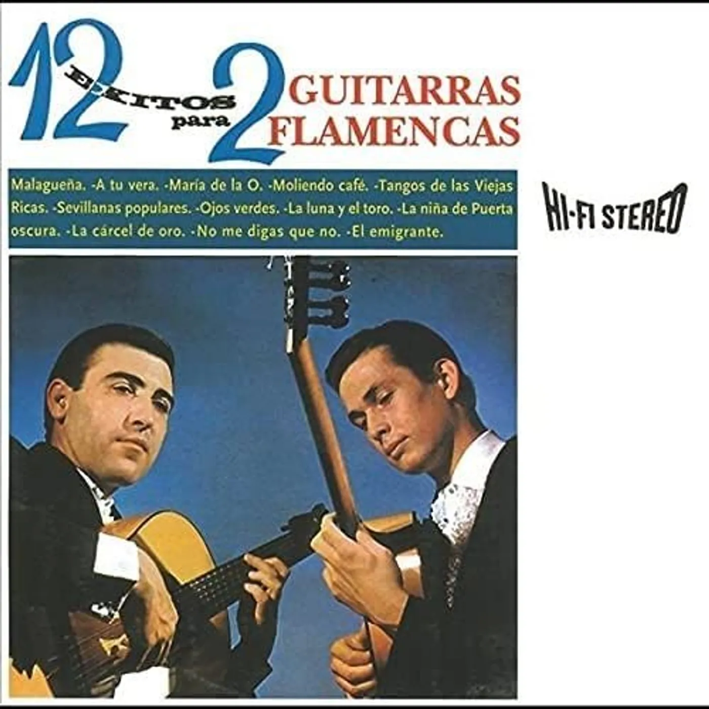Paco De Lucia 12 Exitos Para Dos Guitarras Flamencas Vinyl Record