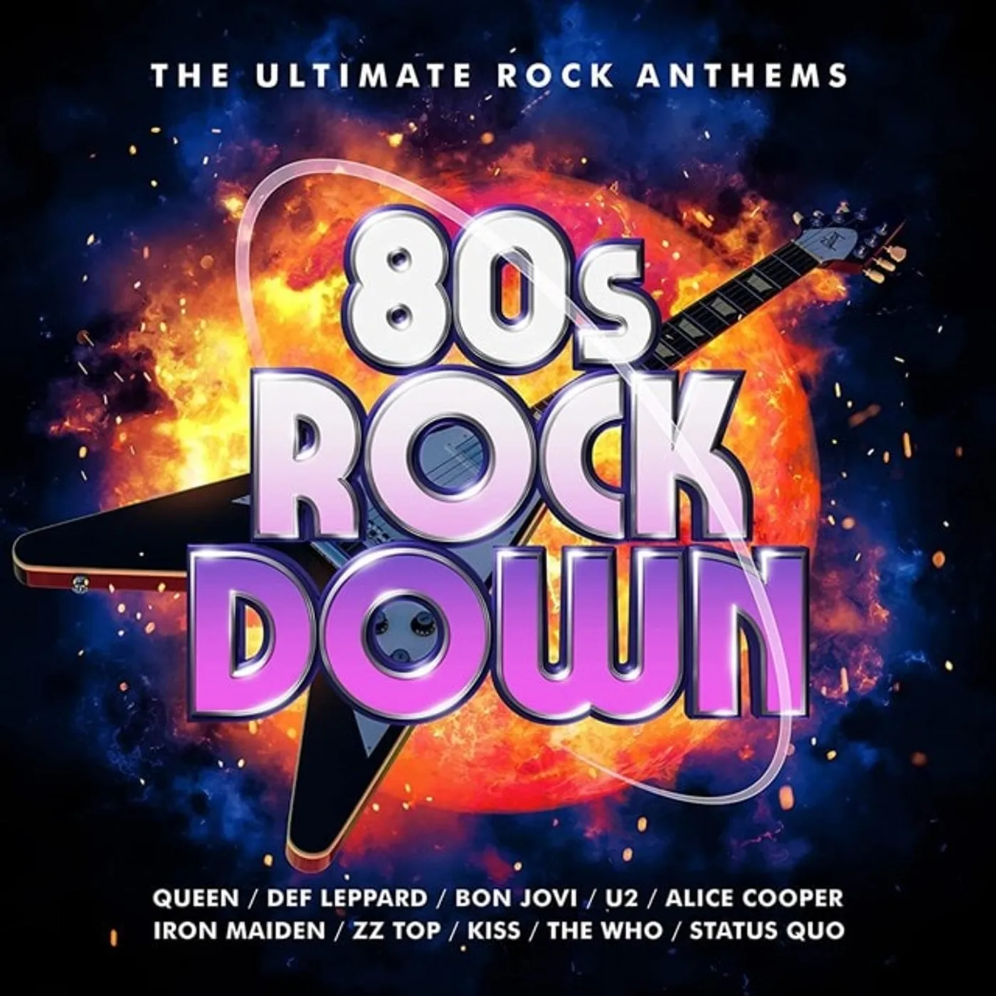 80S ROCK DOWN / VARIOUS Vinyl Record
