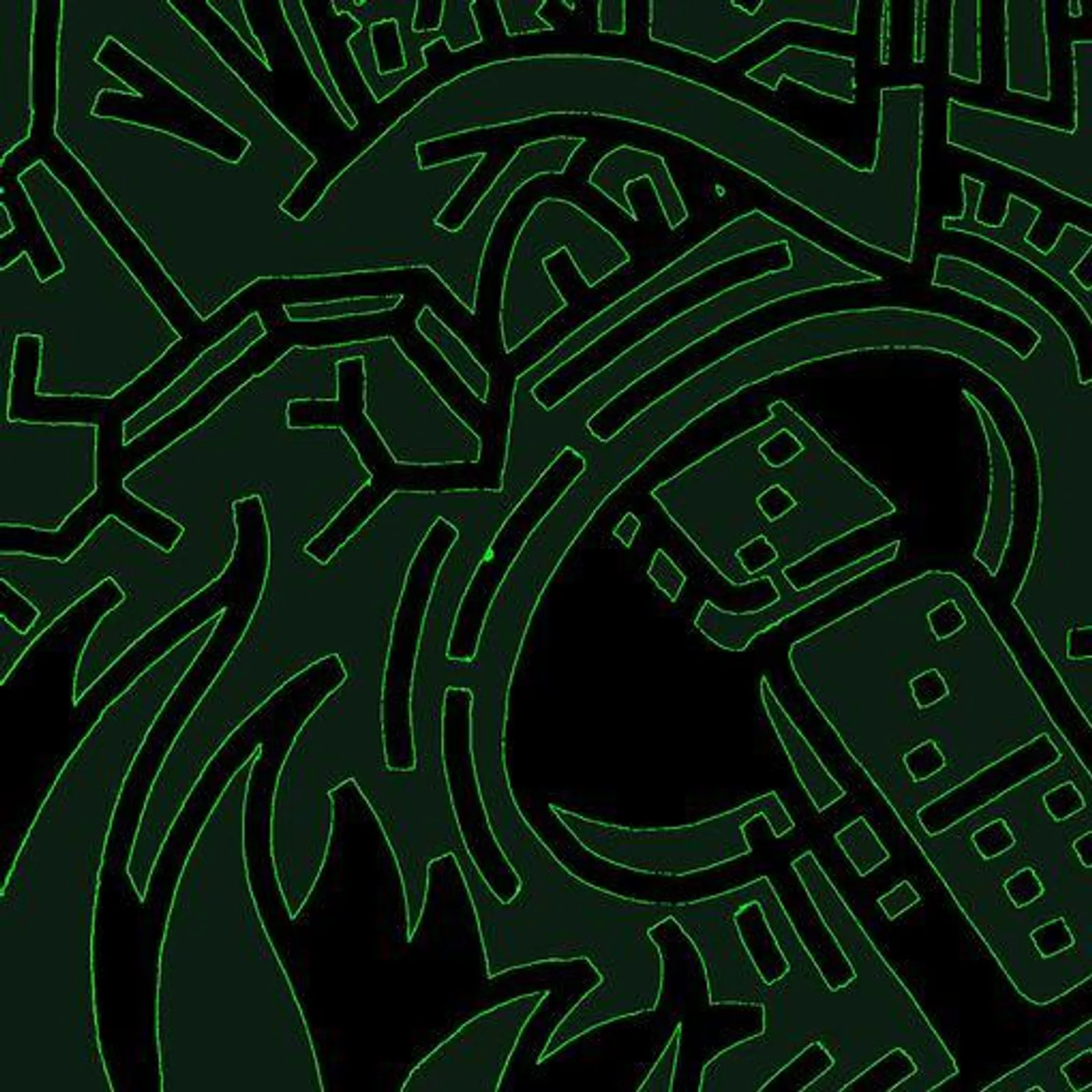 Don Zilla EKIZIKIZA MUBWENGULA (BLACK & GREEN SPLATTER) Vinyl Record