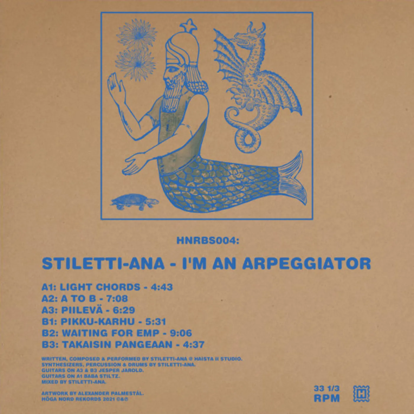 Stiletti-Ana I'm An Arpeggiator Vinyl Record